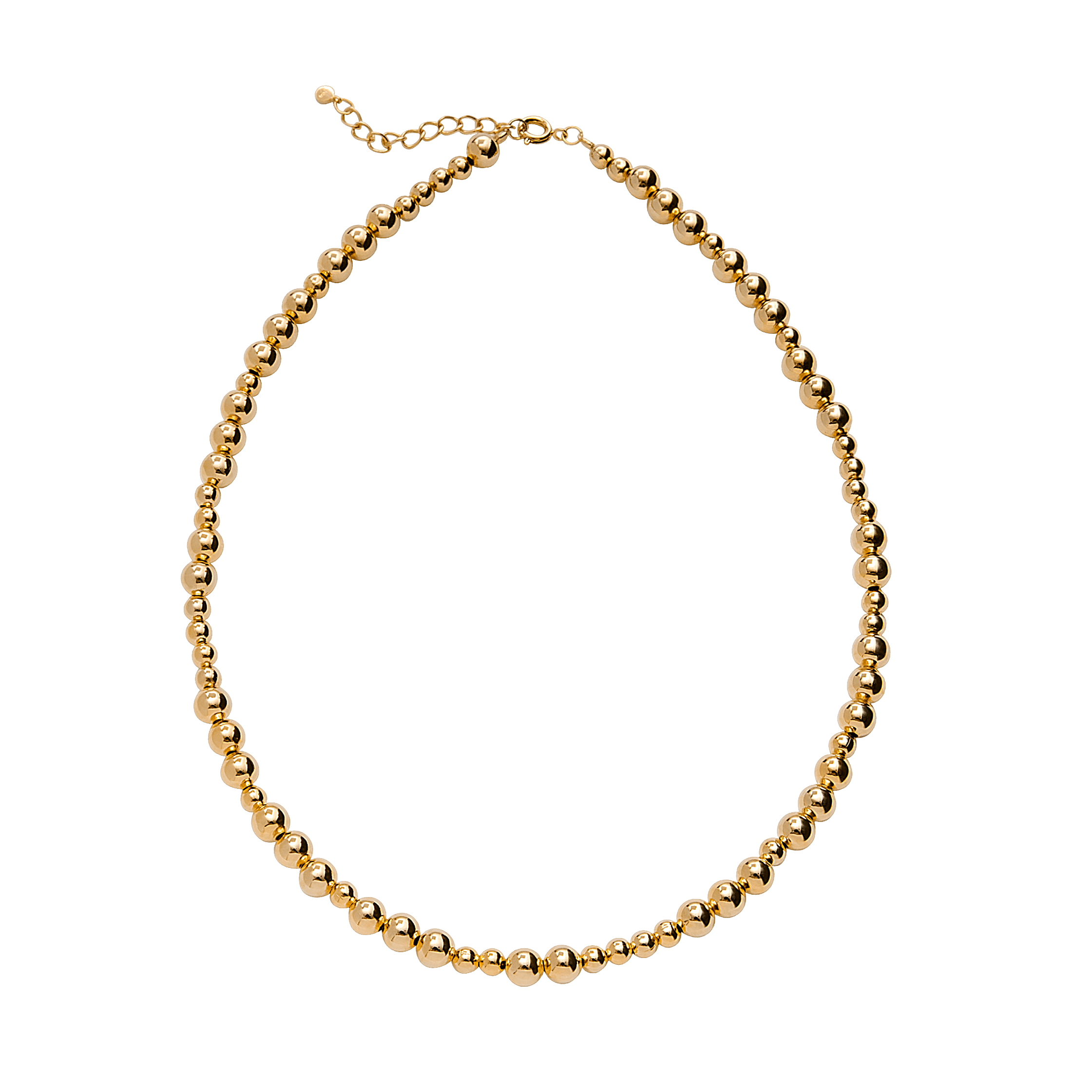 Pernille Corydon Kette Elements, vergoldet