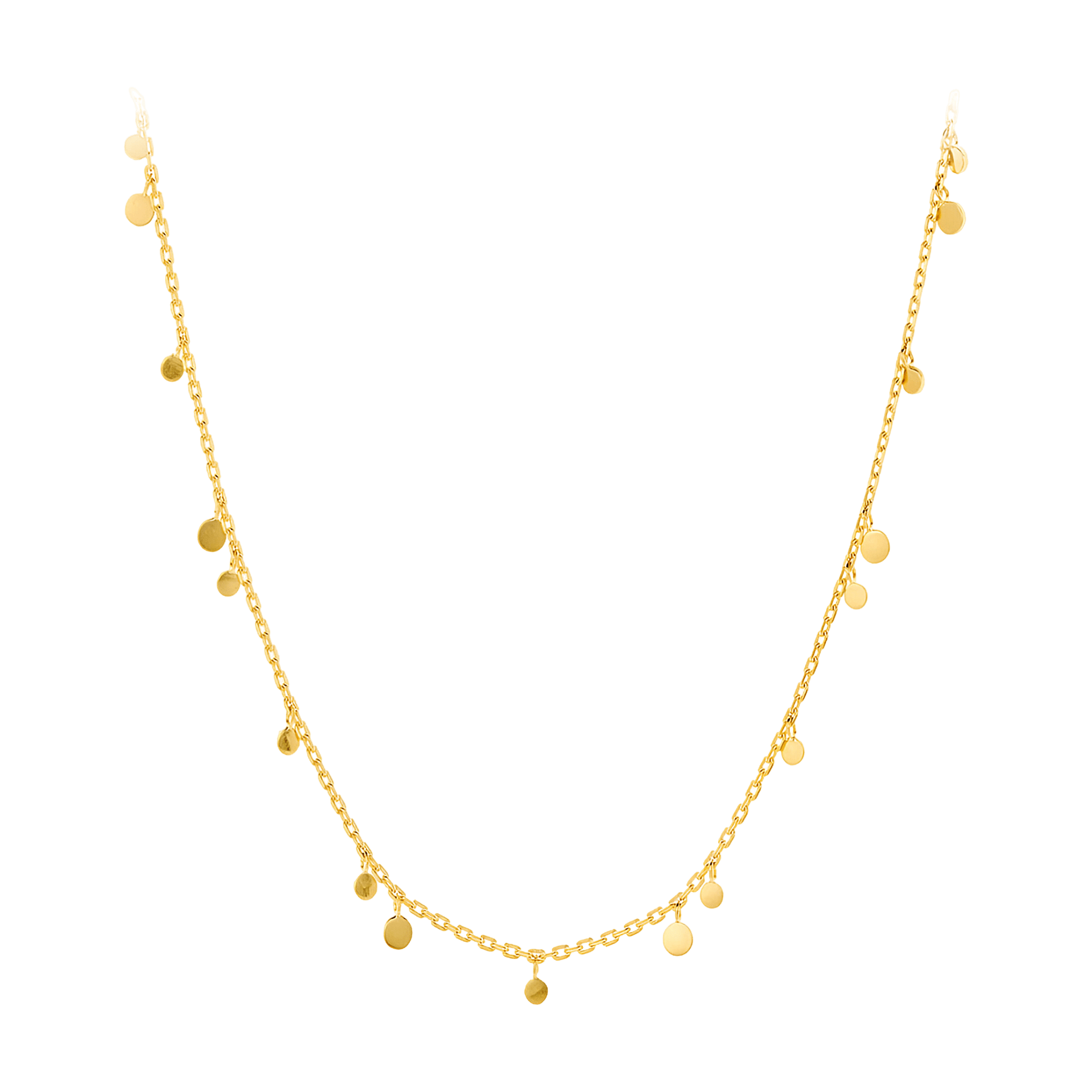Pernille Corydon Kette Glow, vergoldet