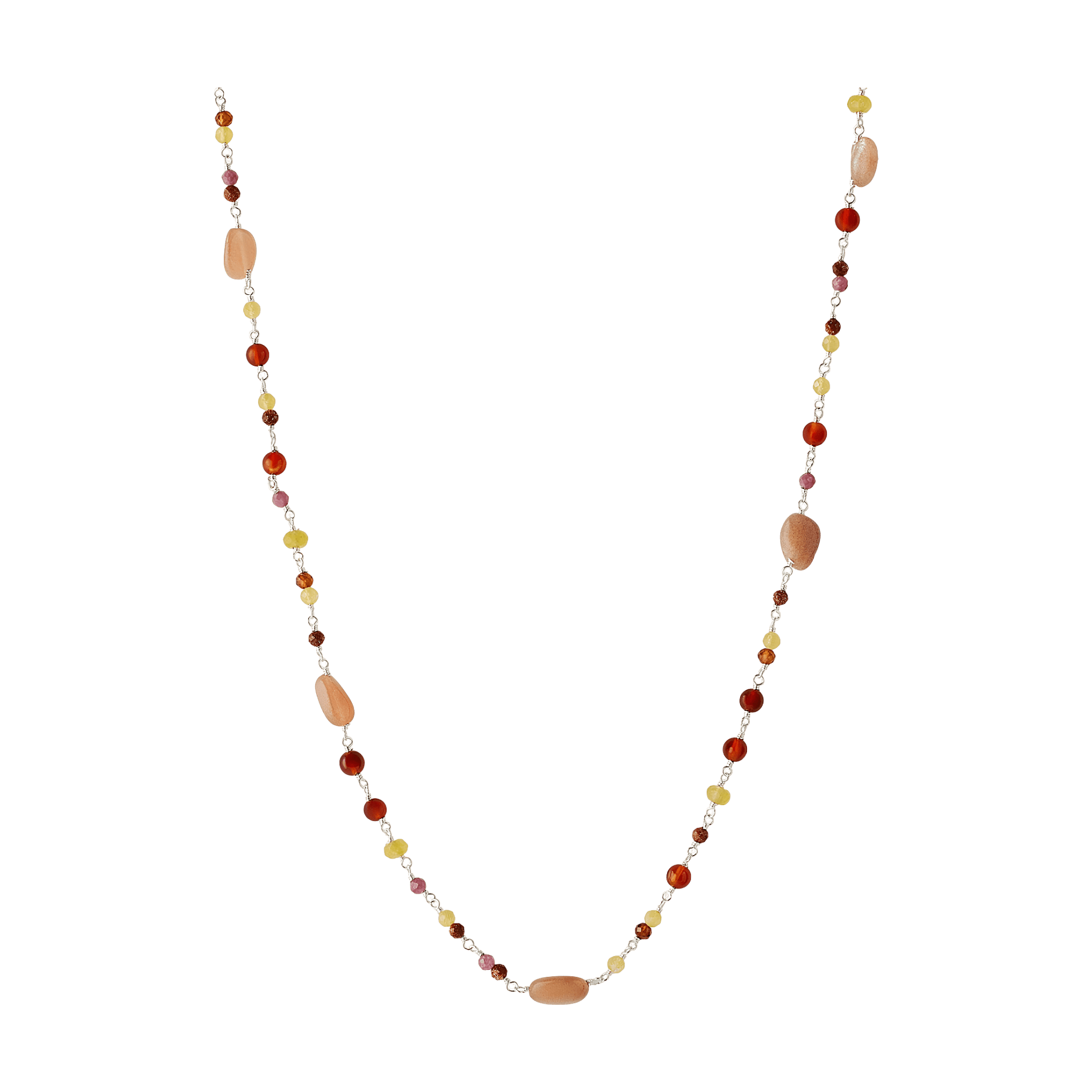 Pernille Corydon Kette Golden Fields, Silber