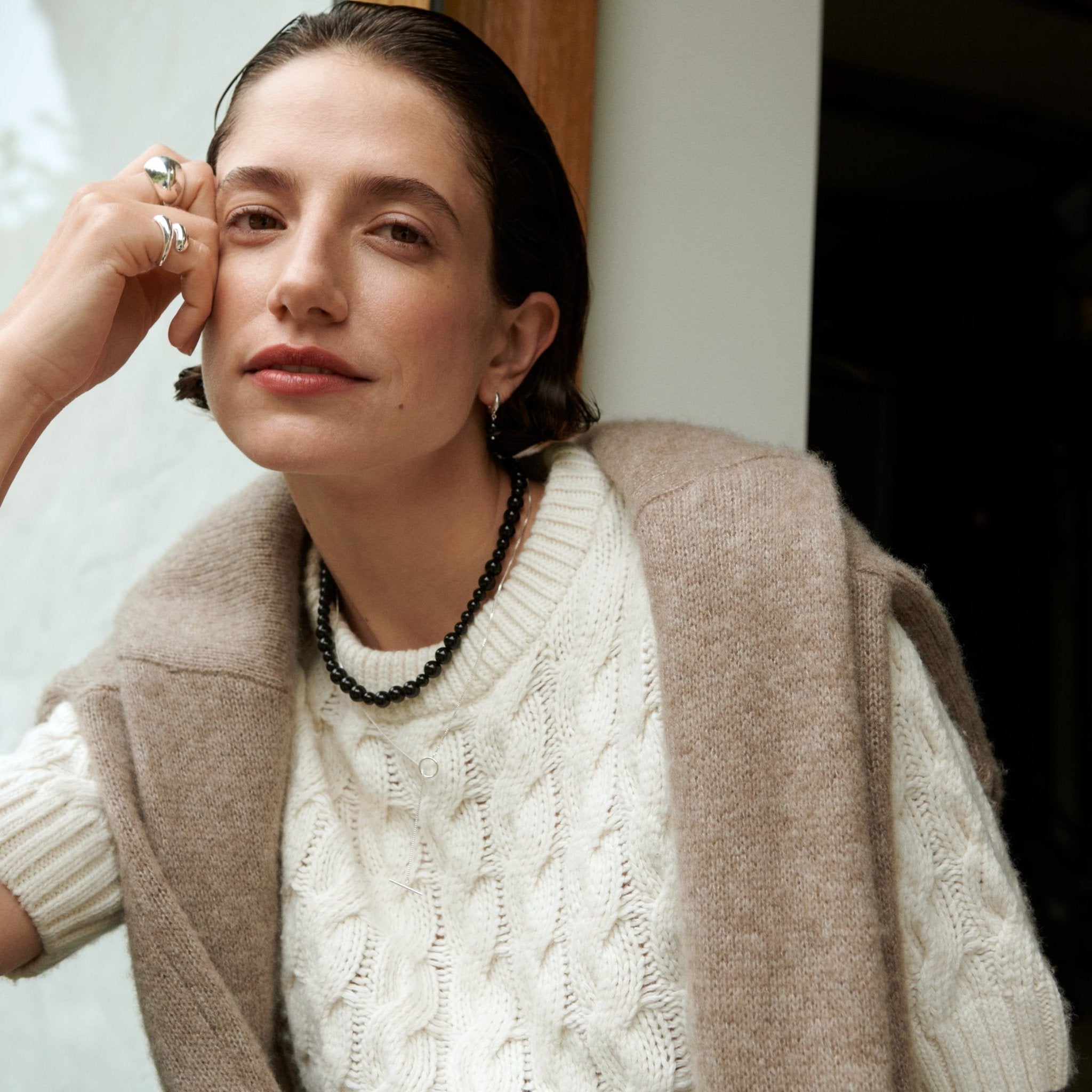 Pernille Corydon Kette Night Sky, vergoldet