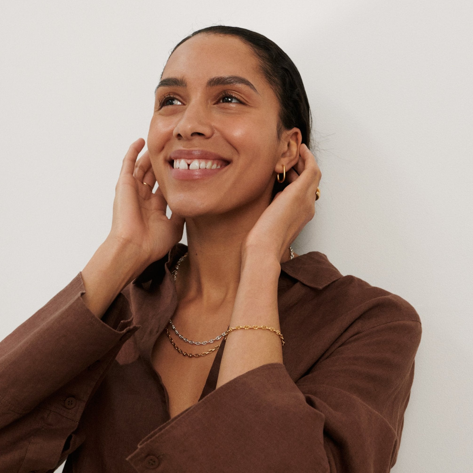 Pernille Corydon Kette Noa, Silber