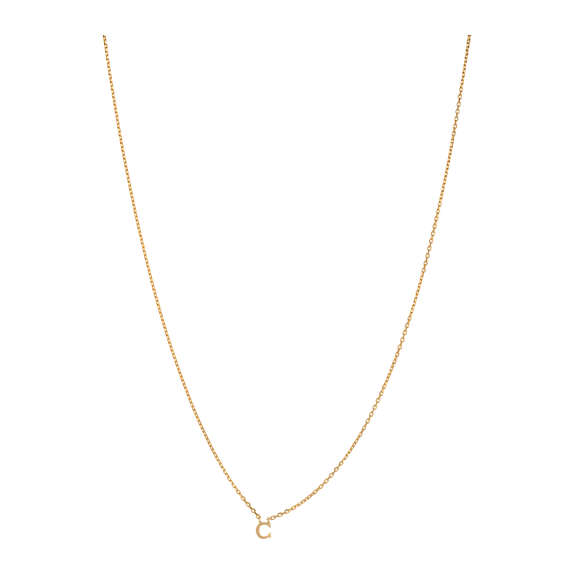 Pernille Corydon Kette Note, vergoldet