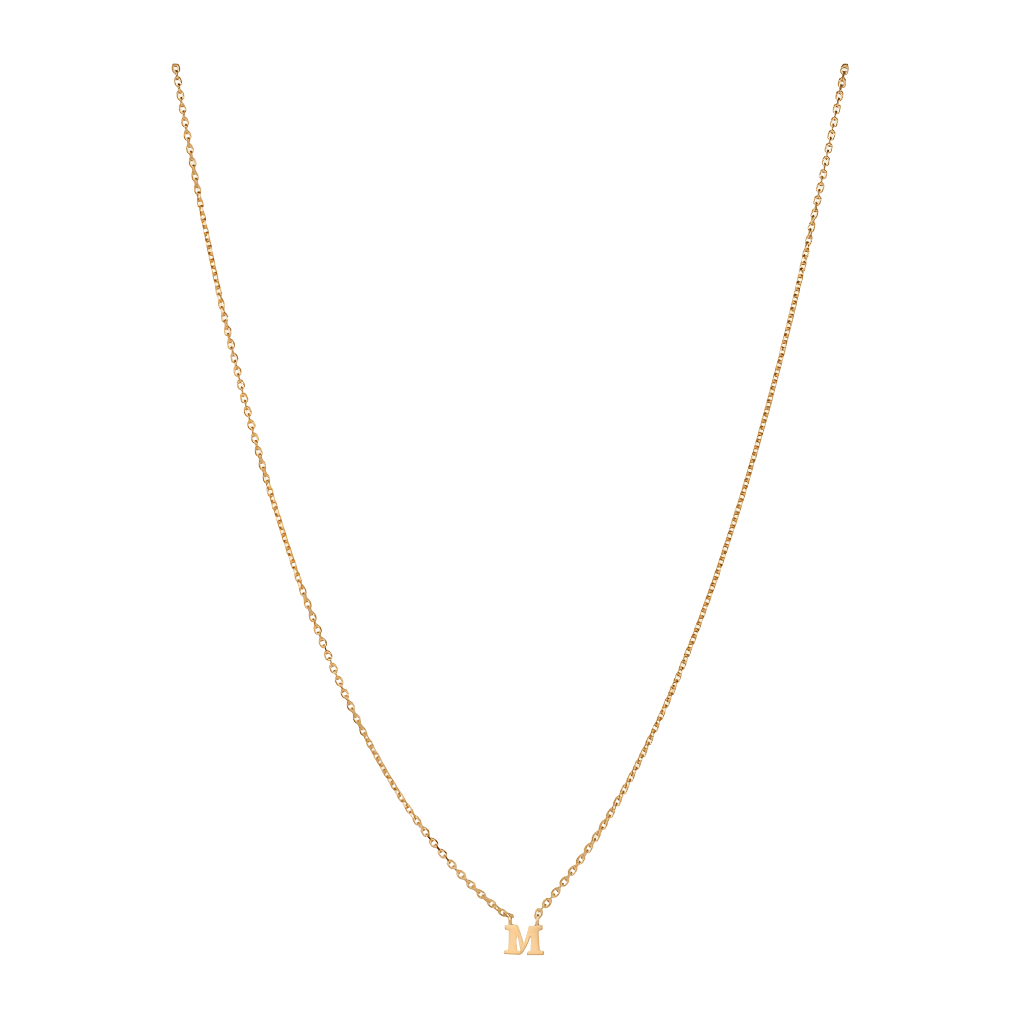 Pernille Corydon Kette Note, vergoldet