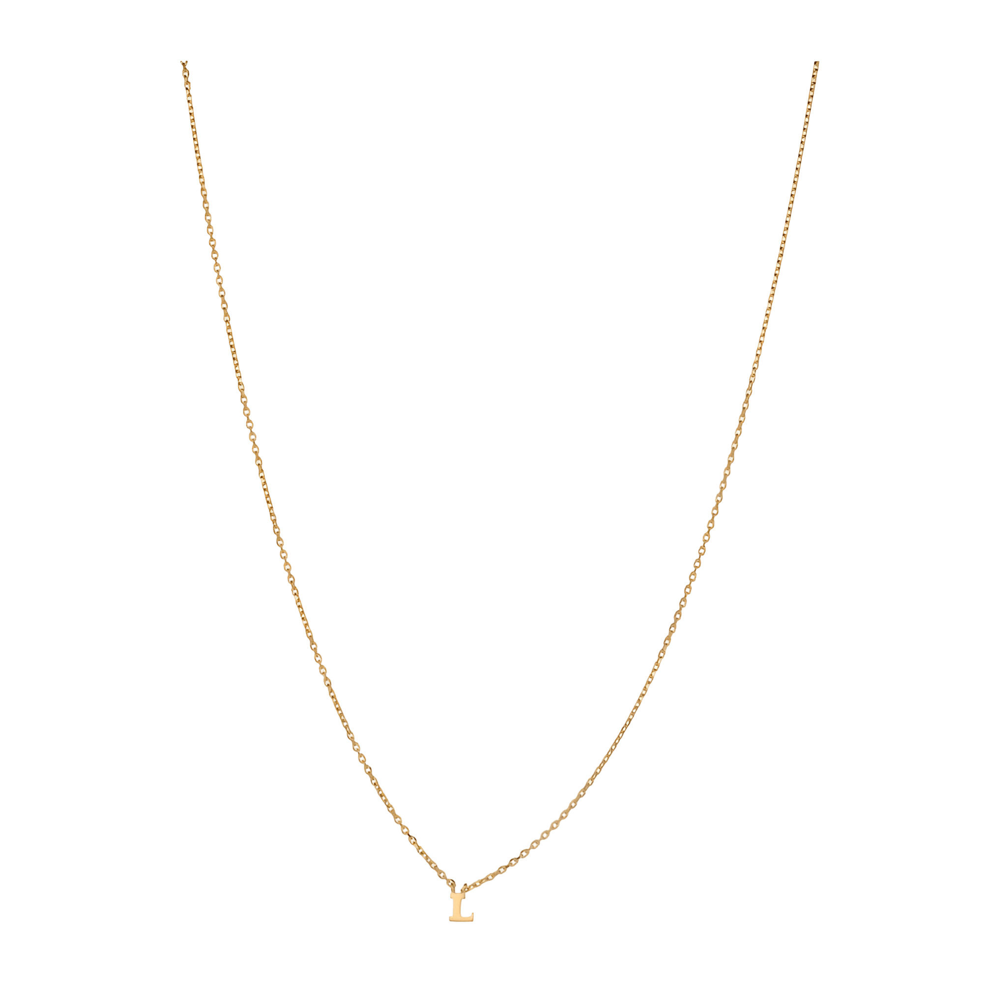 Pernille Corydon Kette Note, vergoldet