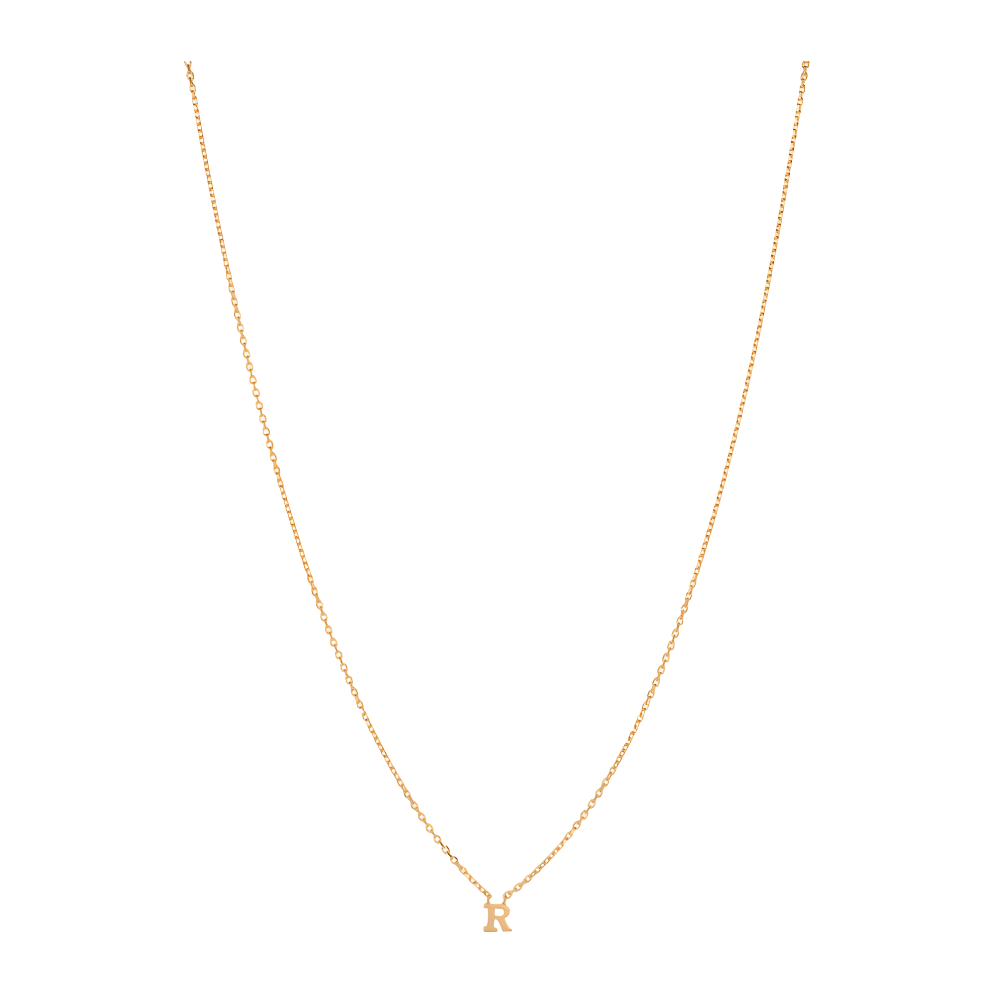 Pernille Corydon Kette Note, vergoldet