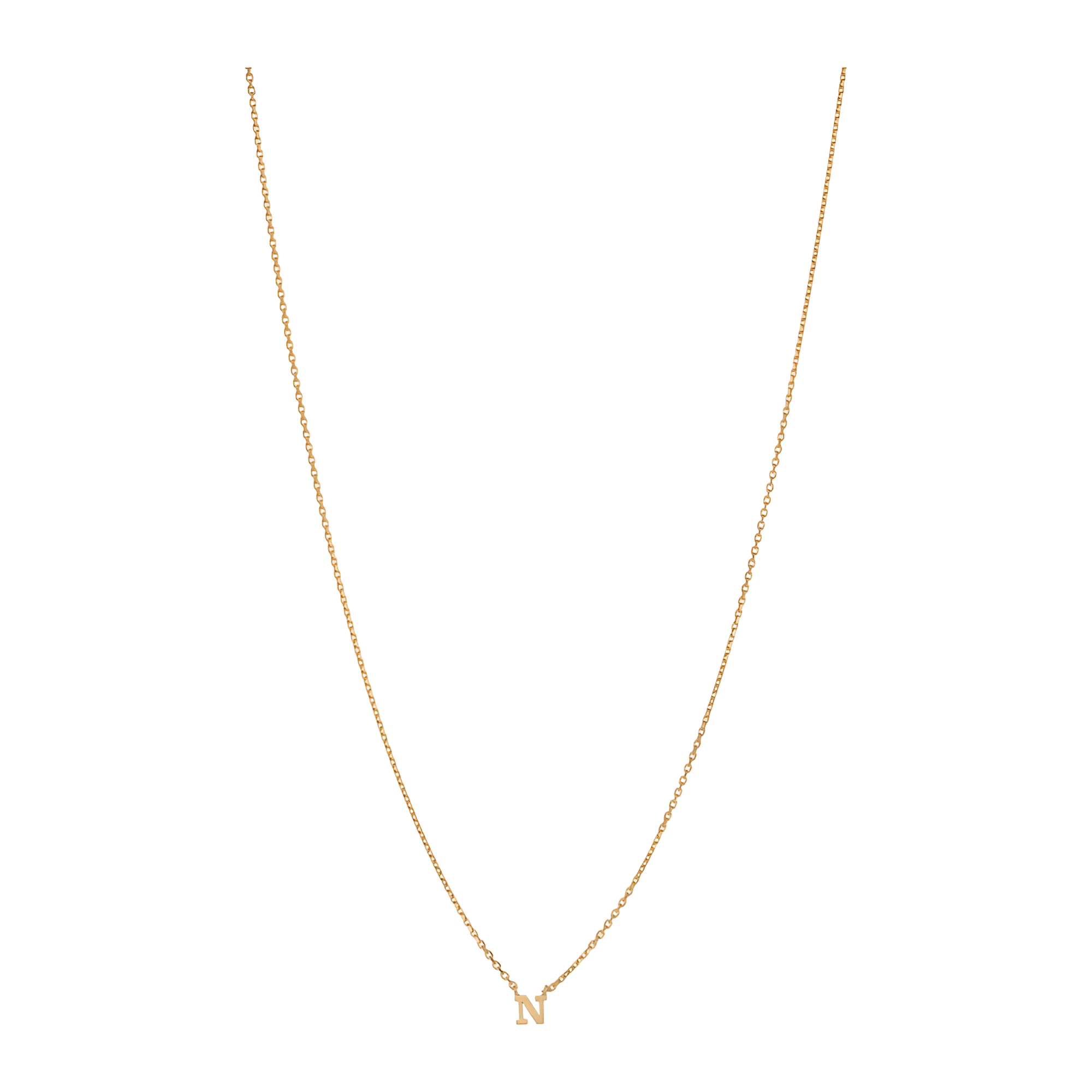 Pernille Corydon Kette Note, vergoldet