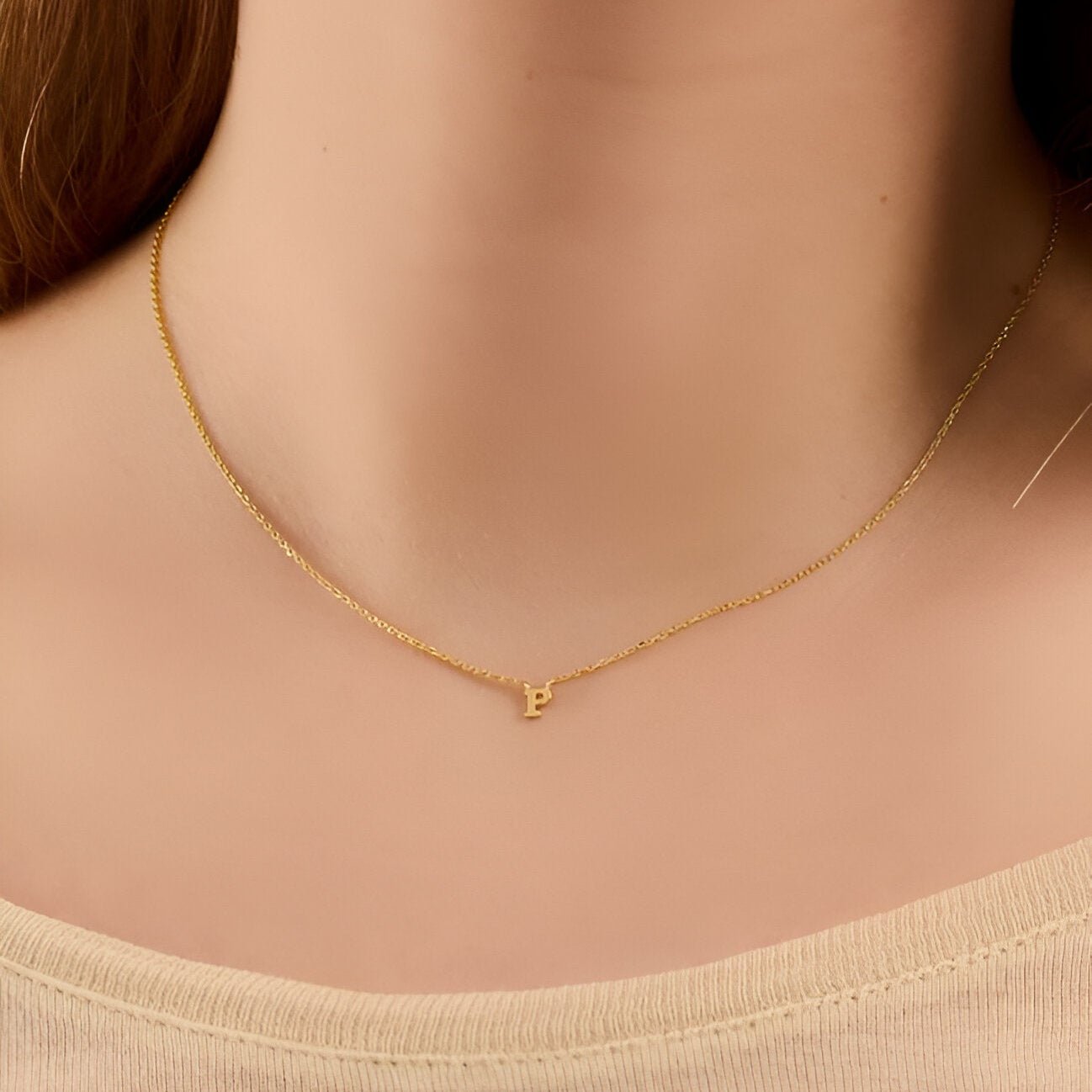 Pernille Corydon Kette Note, vergoldet