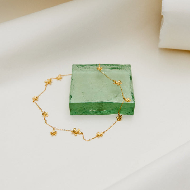 Pernille Corydon Kette Poppy, Silber