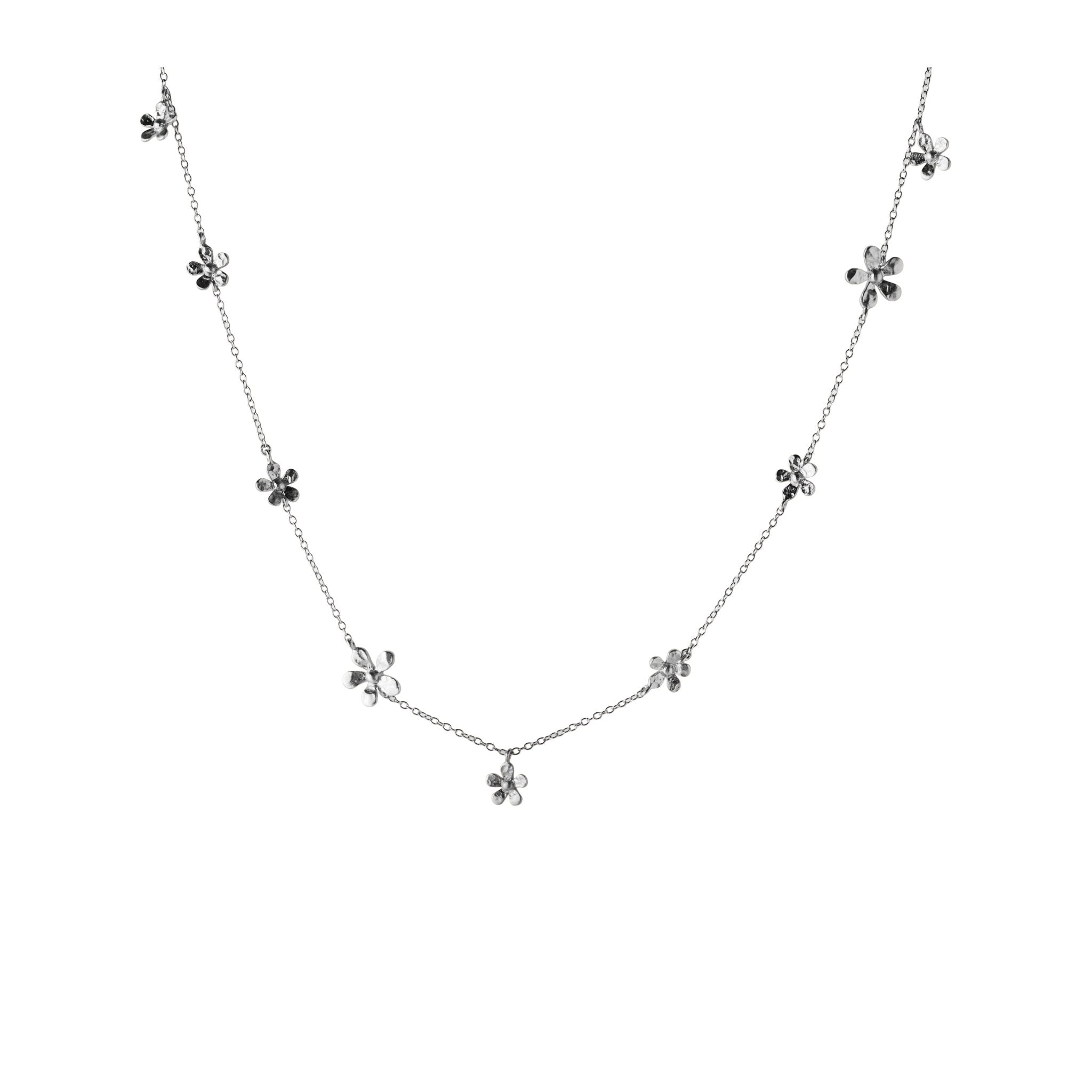 Pernille Corydon Kette Poppy, Silber