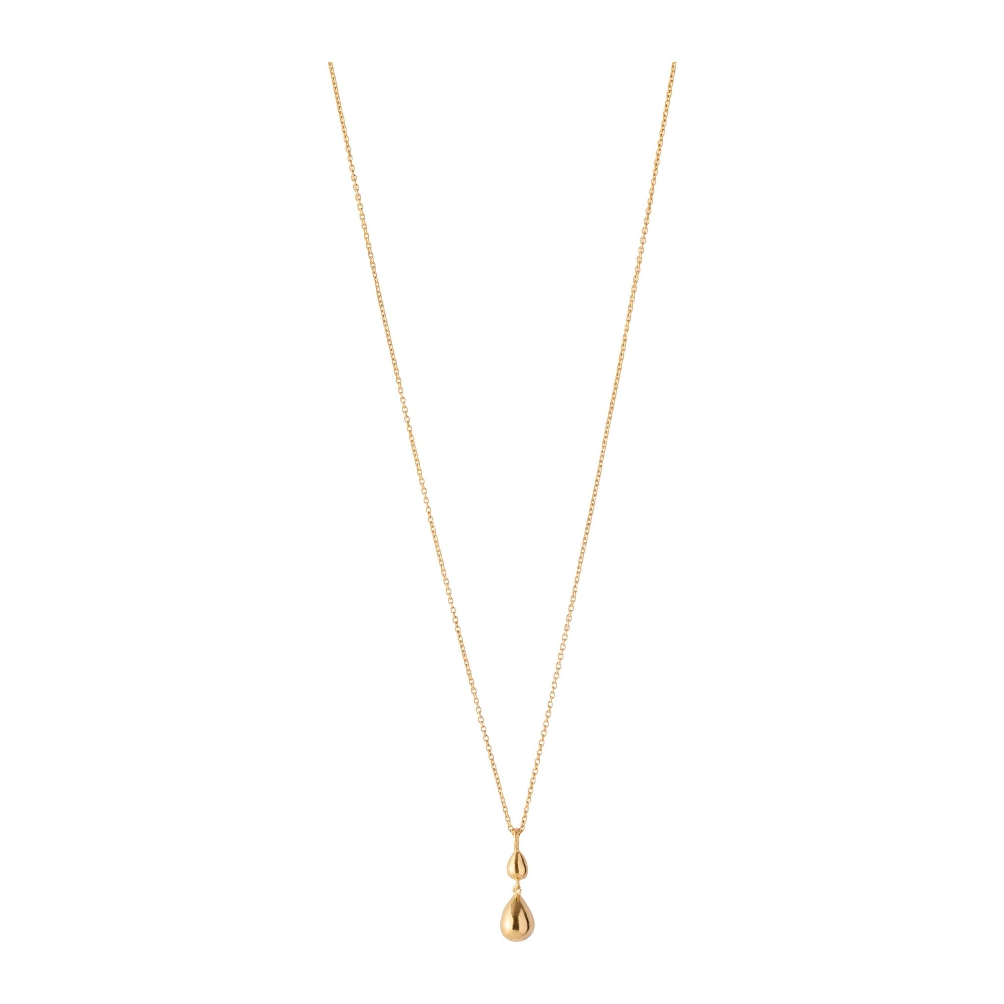 Pernille Corydon Kette Rain, vergoldet