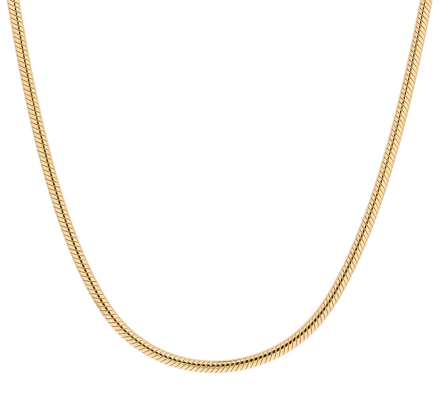 Pernille Corydon Kette Snake, vergoldet