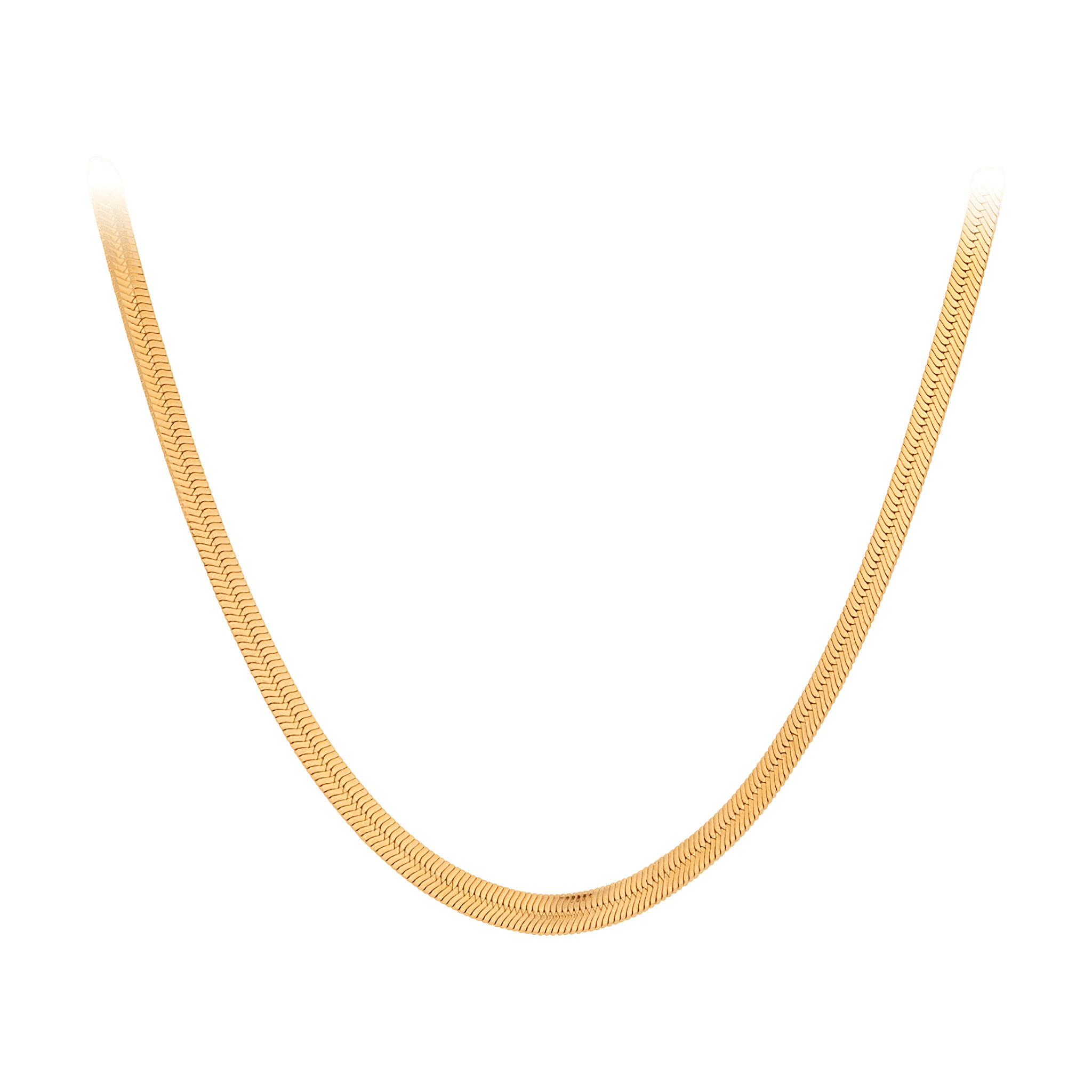 Pernille Corydon Kette Thelma, vergoldet