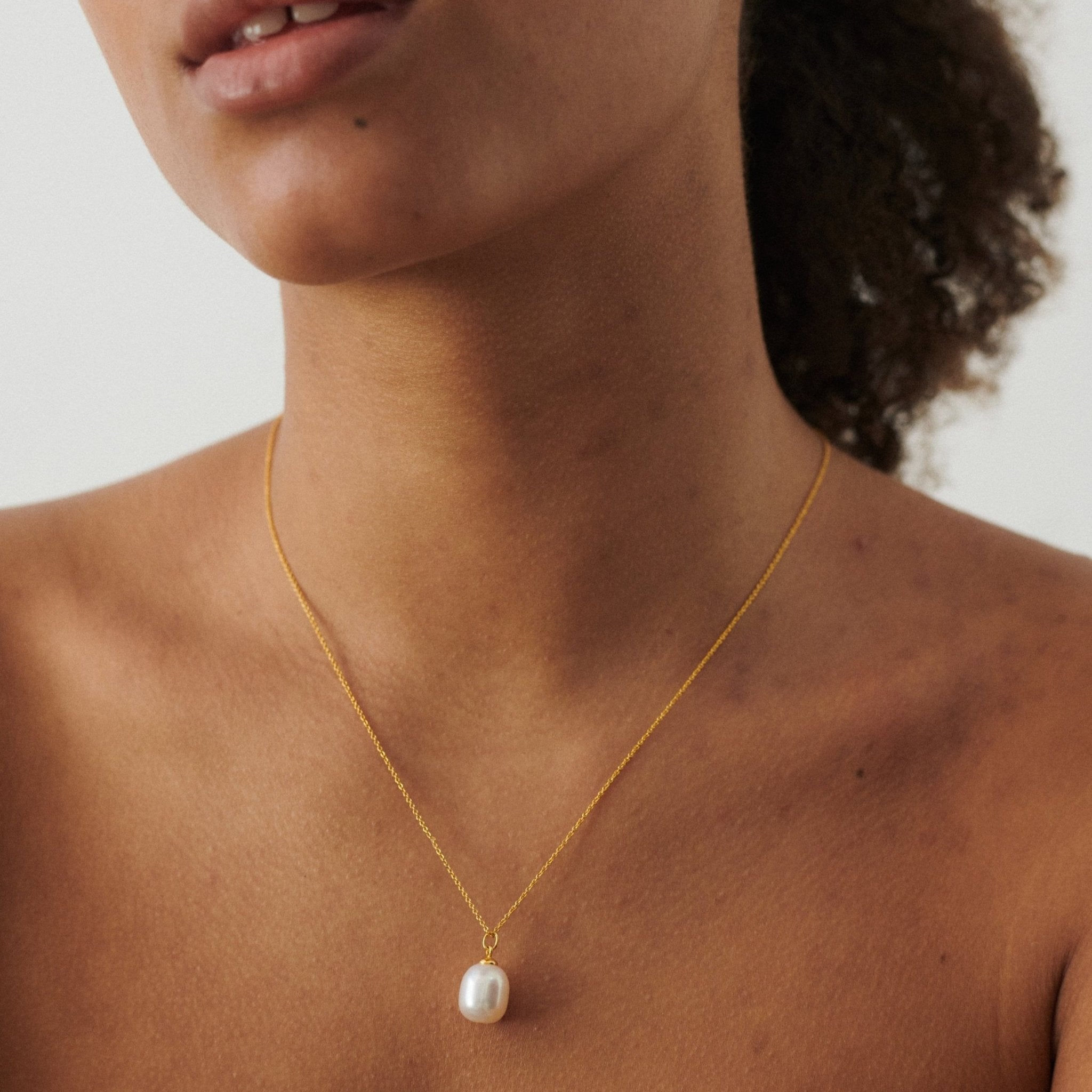 Pernille Corydon Kette Treasure, vergoldet