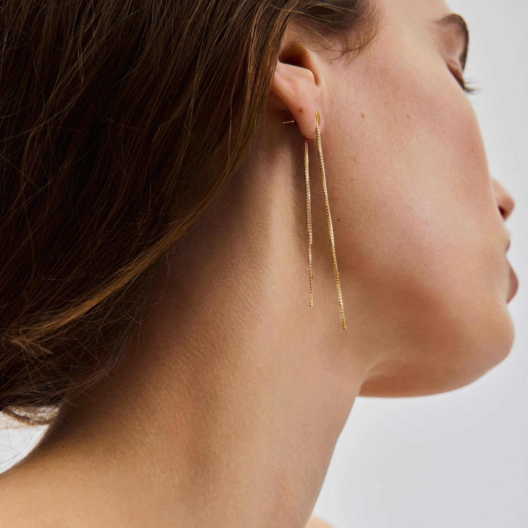 Pernille Corydon Ohrringe Airy, vergoldet