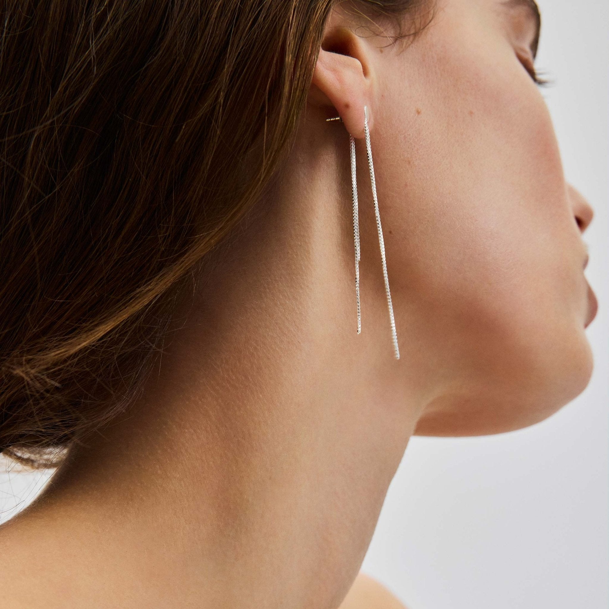 Pernille Corydon Ohrringe Airy, versilbert