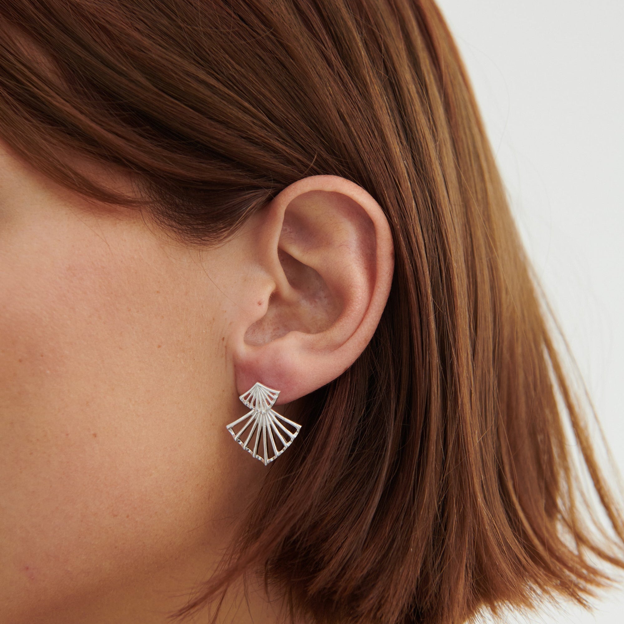 Pernille Corydon Ohrringe Dancing Ballerina, Silber