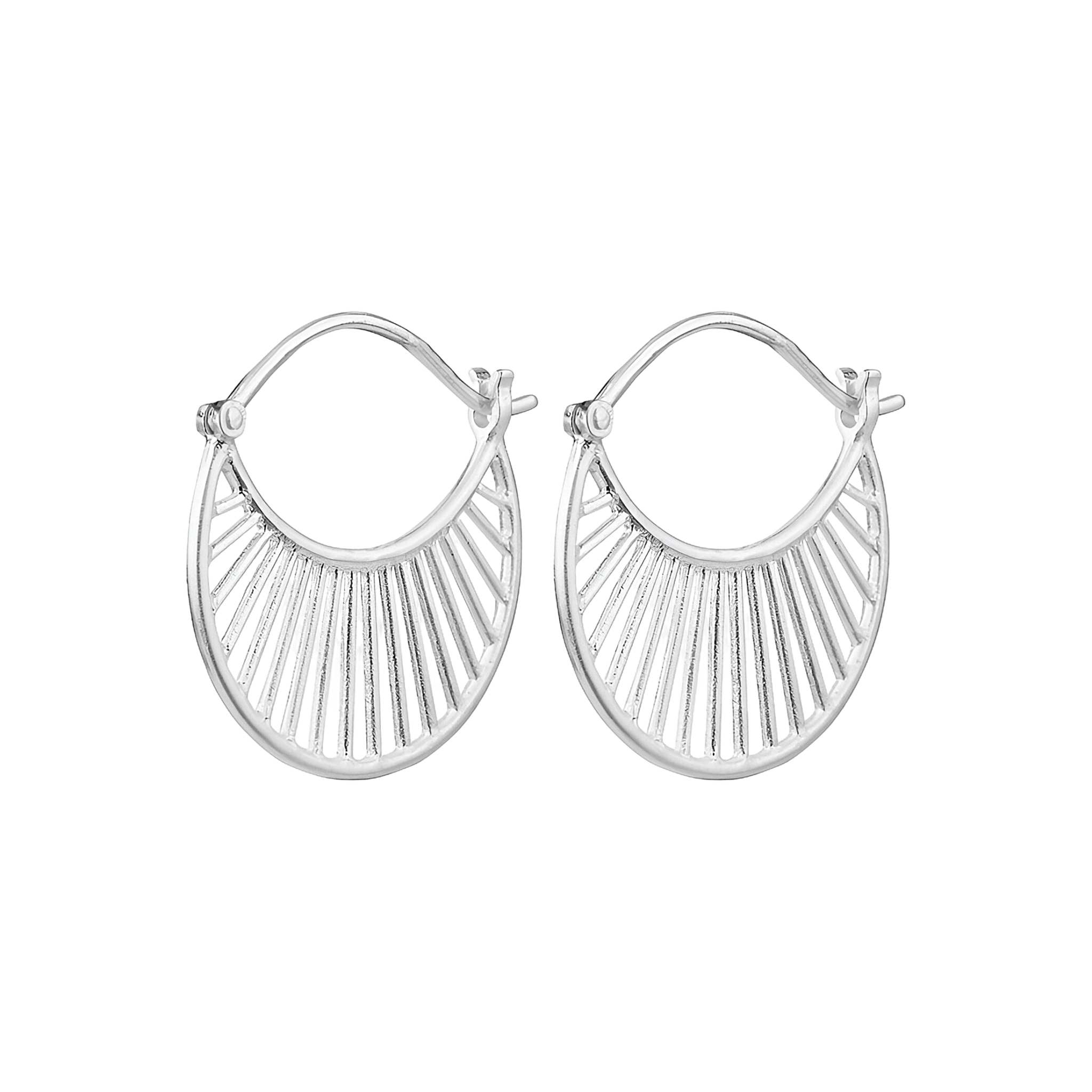 Pernille Corydon Ohrringe Daylight, Silber