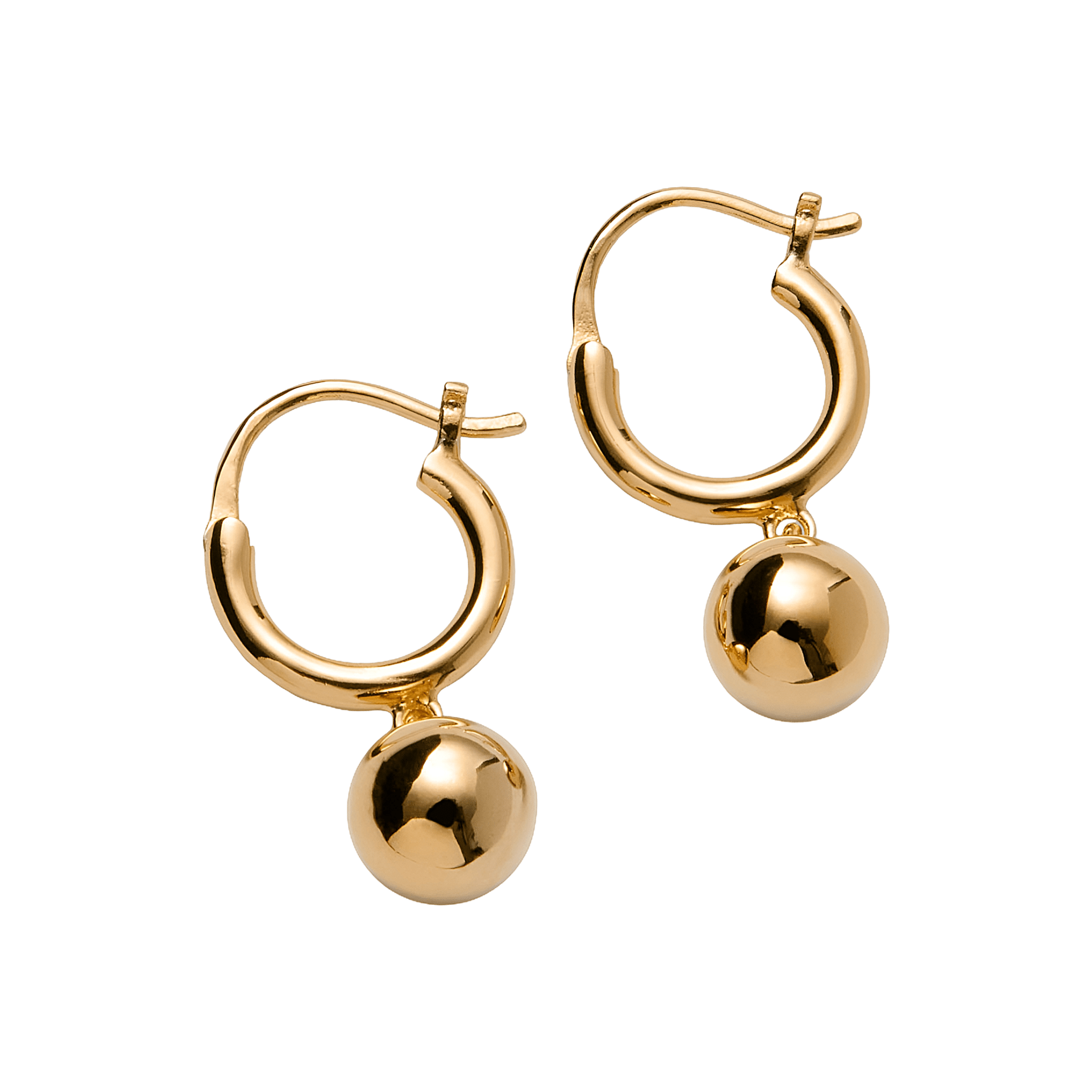 Pernille Corydon Ohrringe Elements, vergoldet