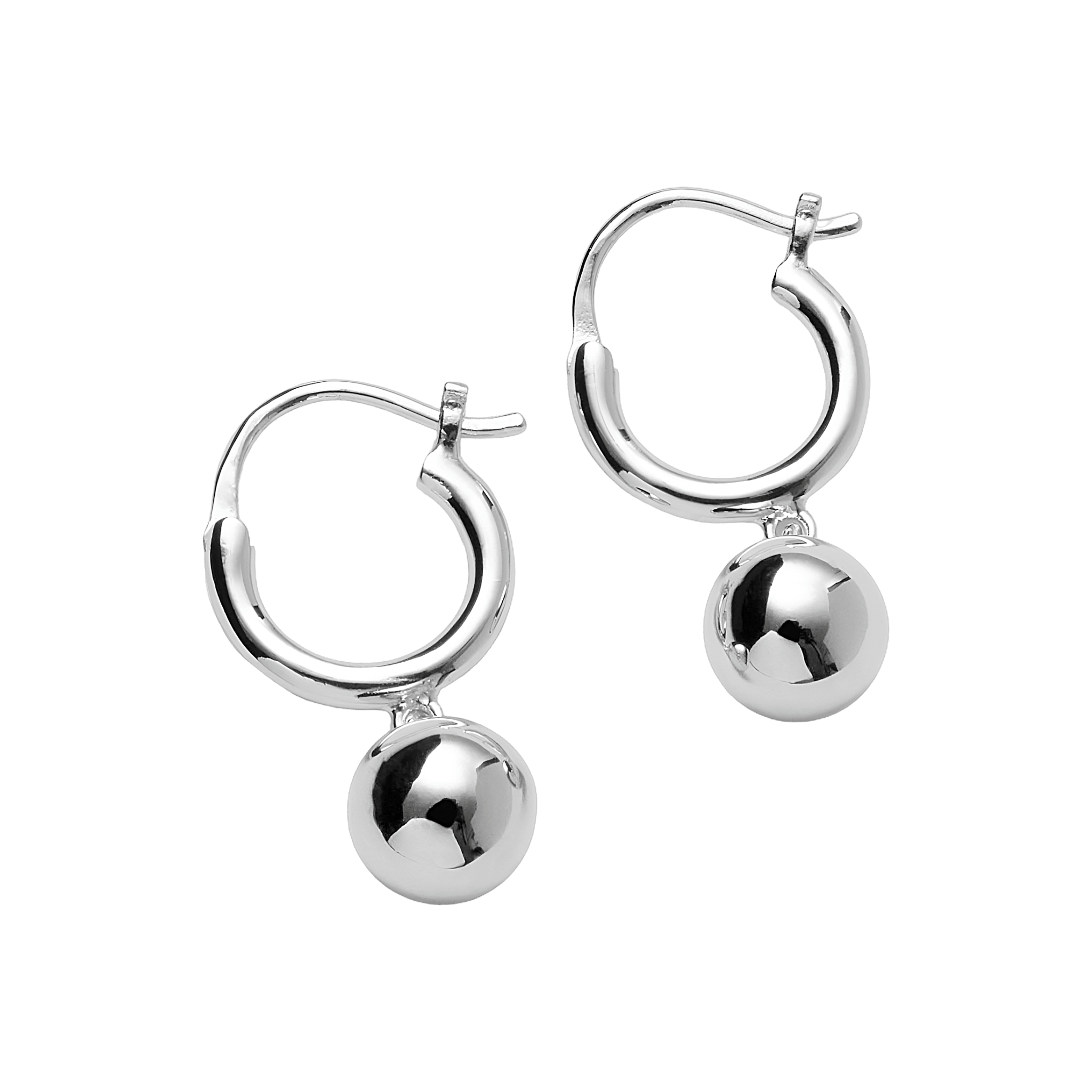 Pernille Corydon Ohrringe Elements, versilbert