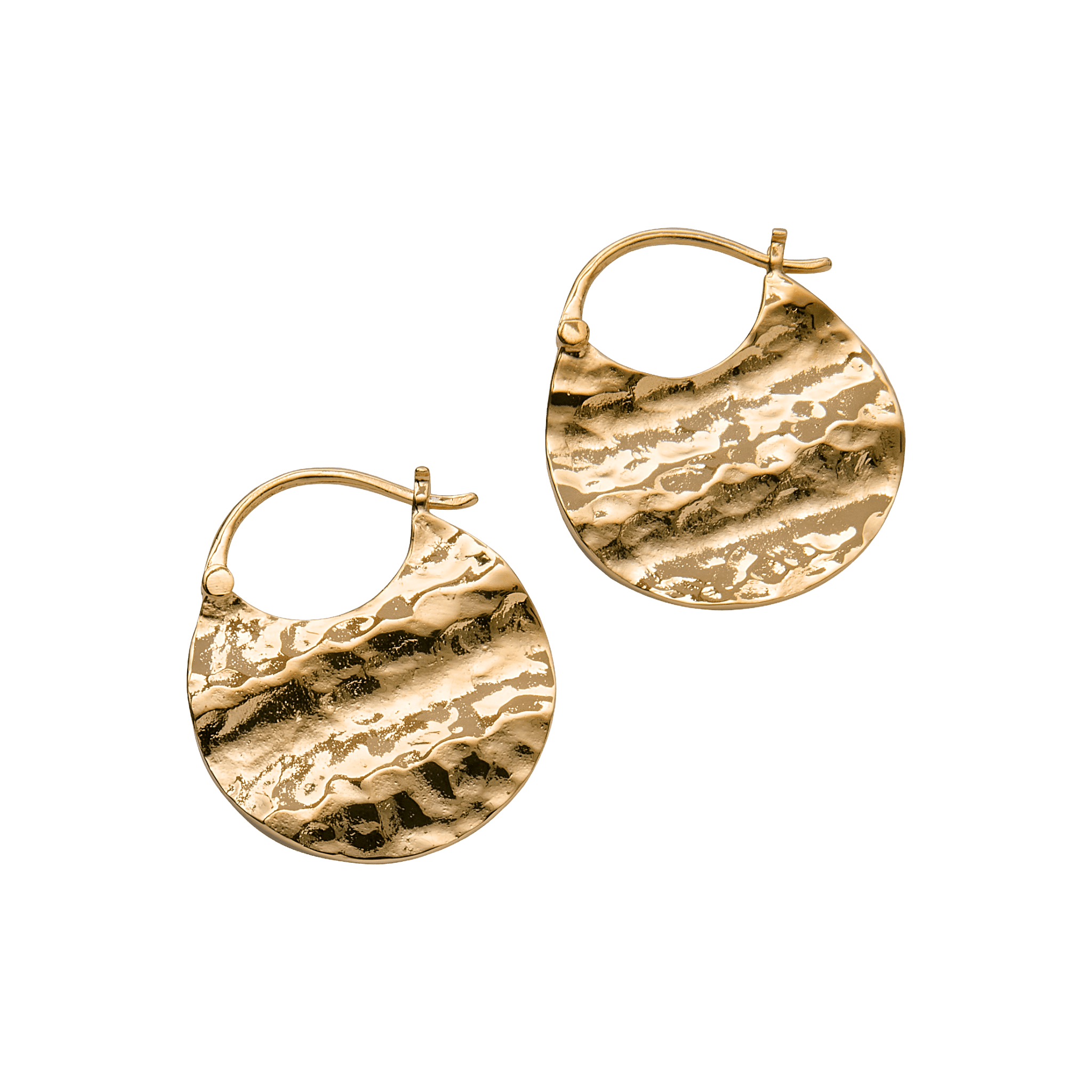 Pernille Corydon Ohrringe Halo, vergoldet