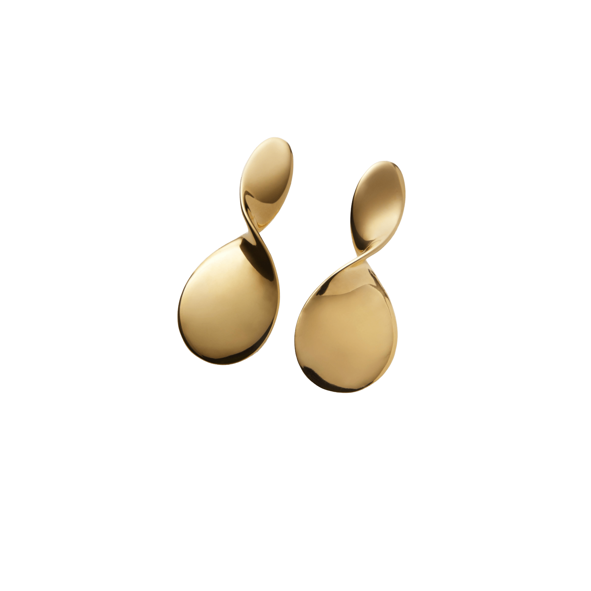 Pernille Corydon Ohrringe La Pausa, vergoldet