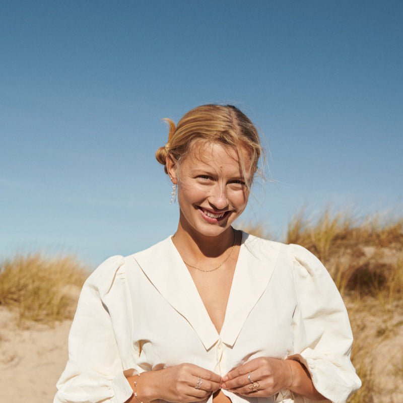 Pernille Corydon Ohrringe Ocean Treasure, vergoldet