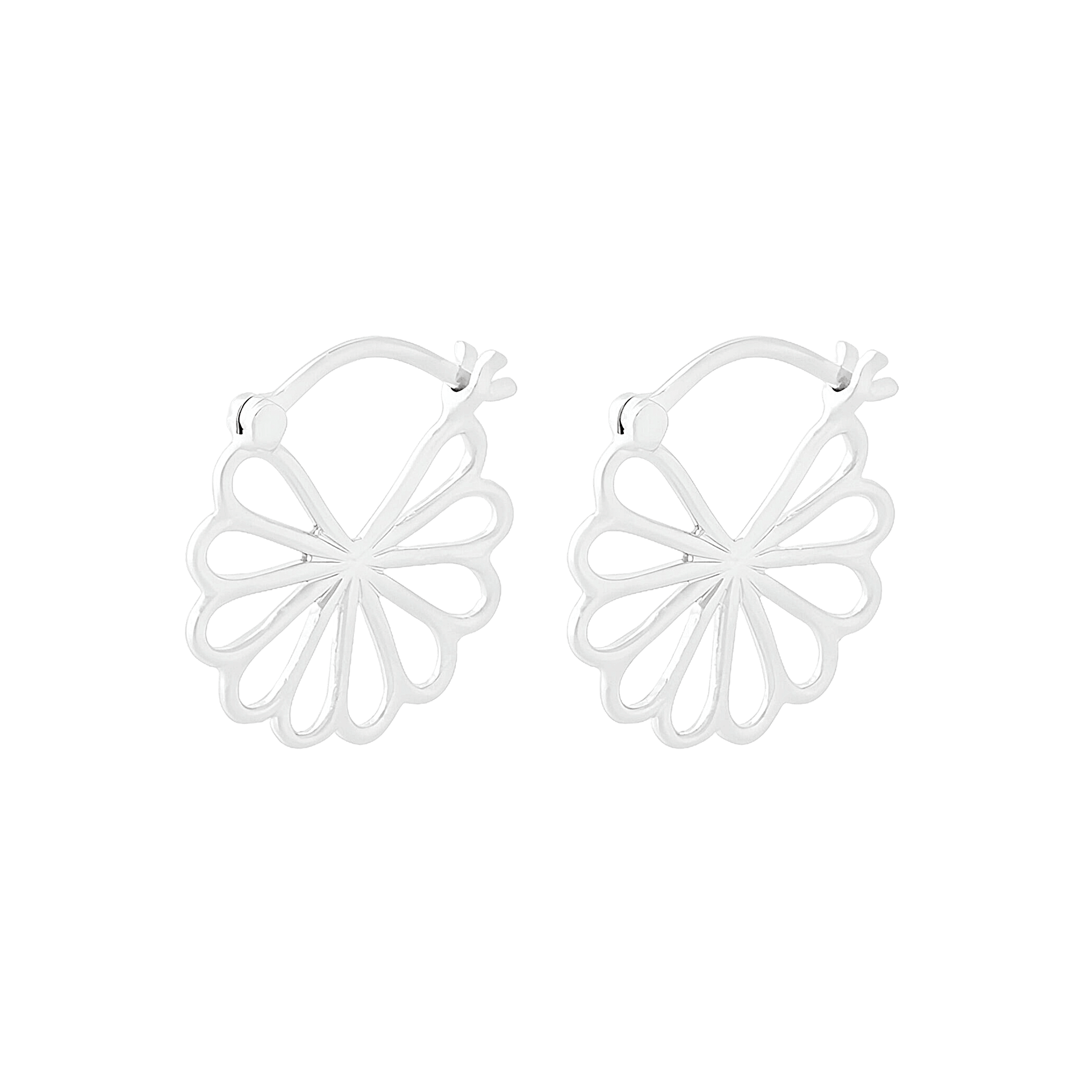 Pernille Corydon Ohrringe Small Bellis, Silber