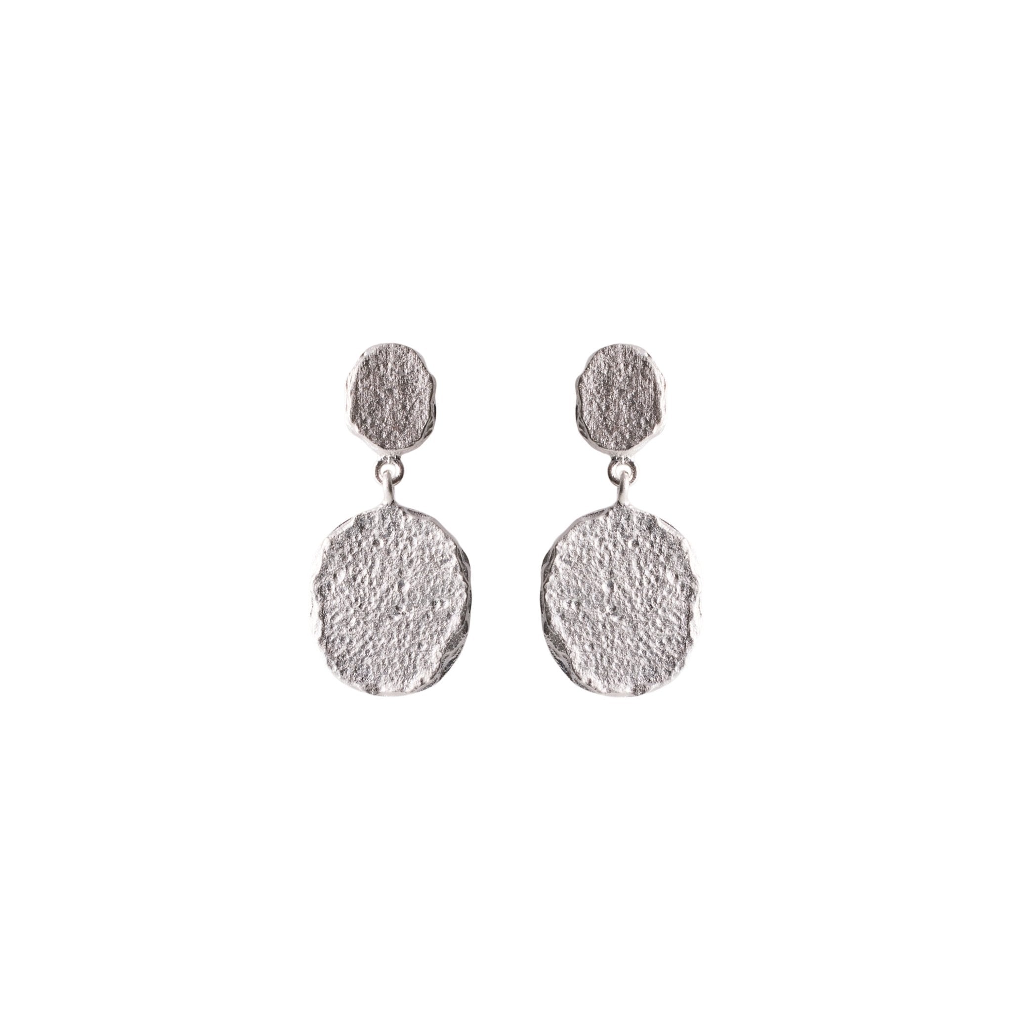 Pernille Corydon Ohrringe Storm, Silber