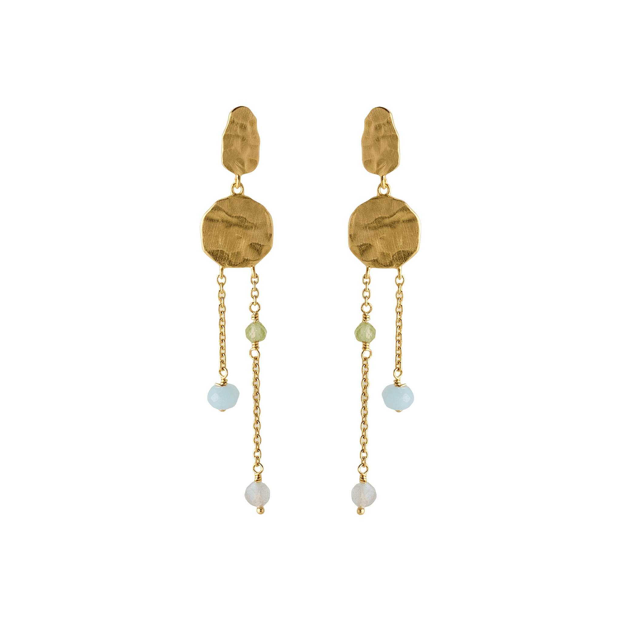 Pernille Corydon Ohrringe Summer Breeze, vergoldet