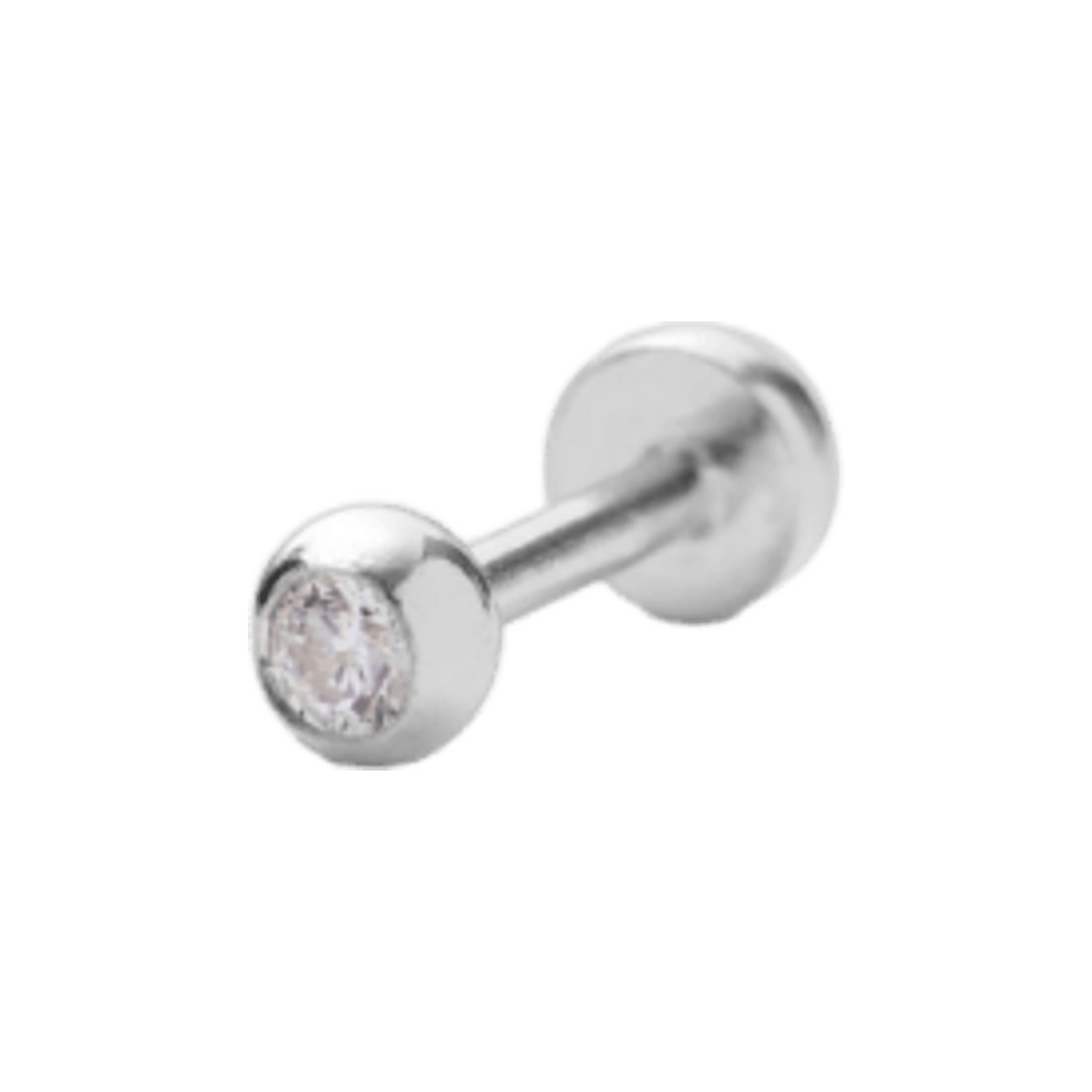 Pernille Corydon Ohrstecker Astra Helix Piercing, Silber