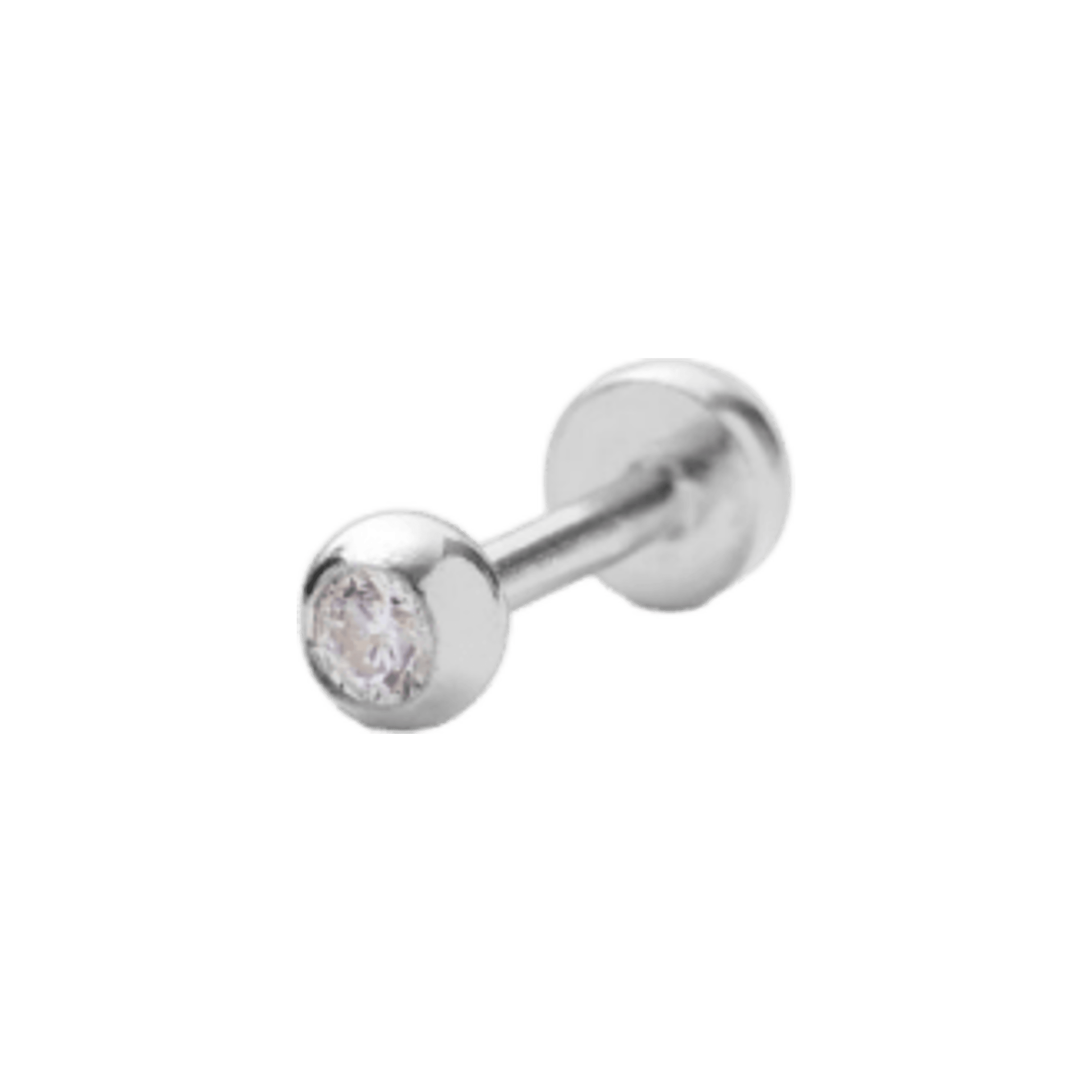 Pernille Corydon Ohrstecker Astra Helix Piercing, Silber