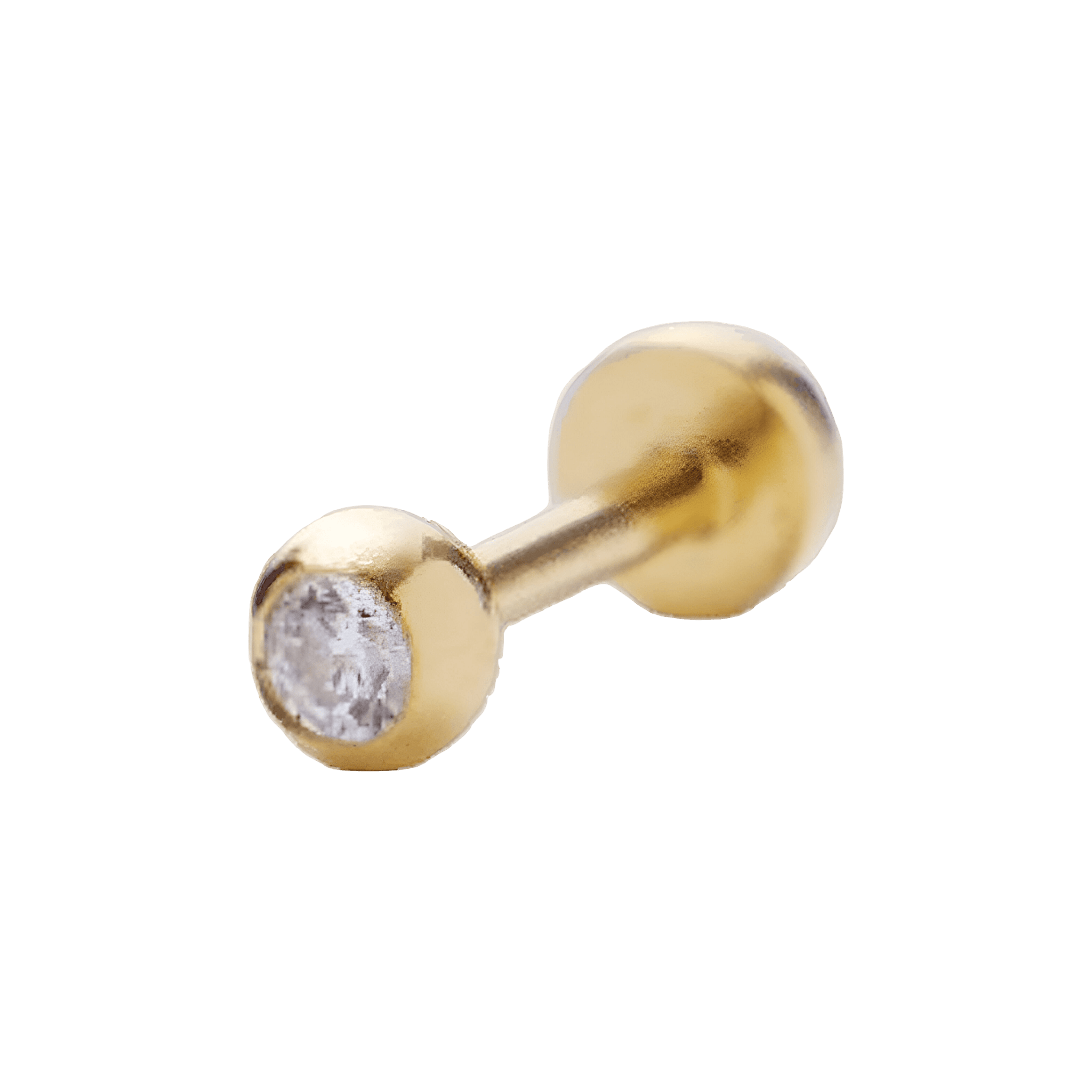 Pernille Corydon Ohrstecker Astra Helix Piercing, vergoldet