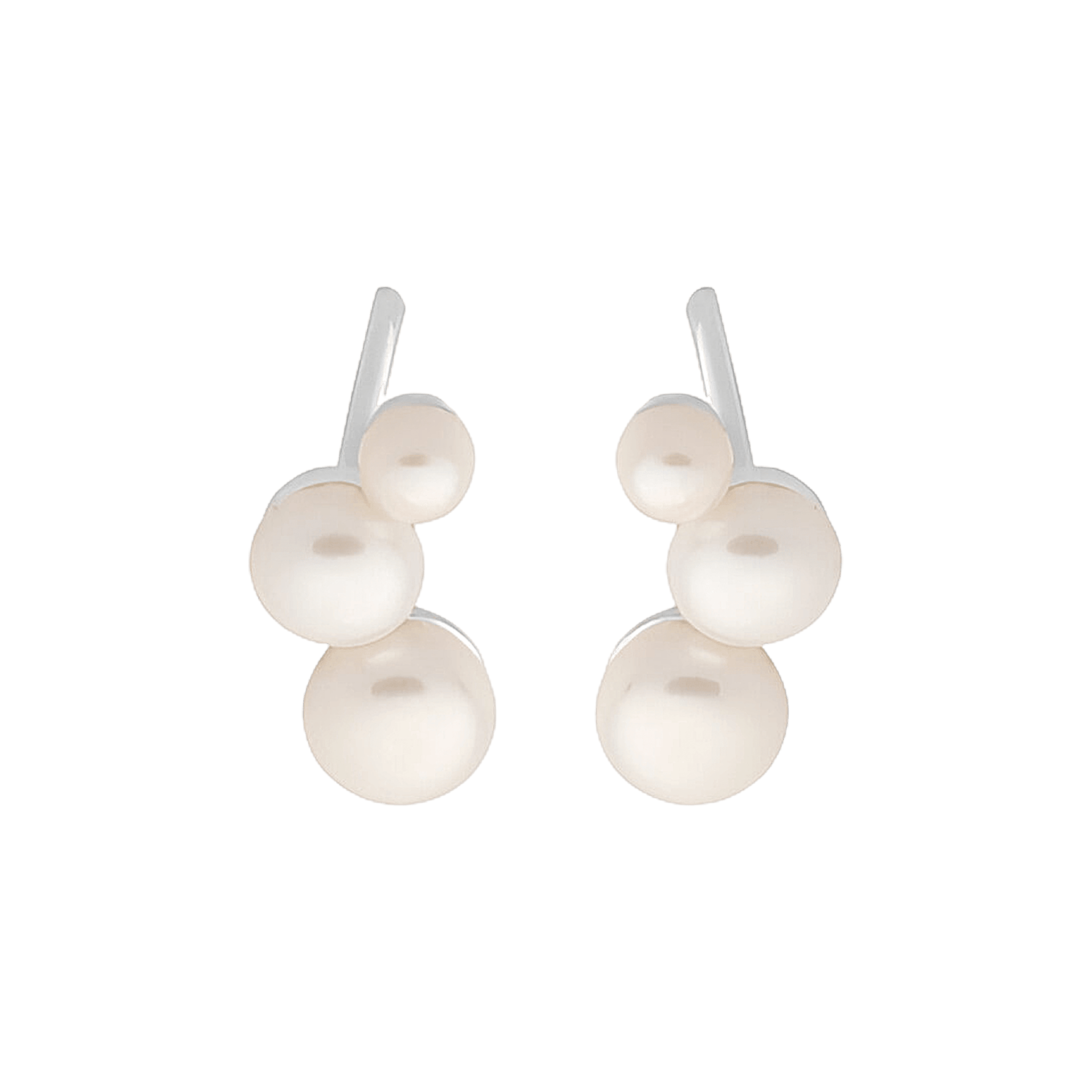 Pernille Corydon Ohrstecker Treasure, Silber