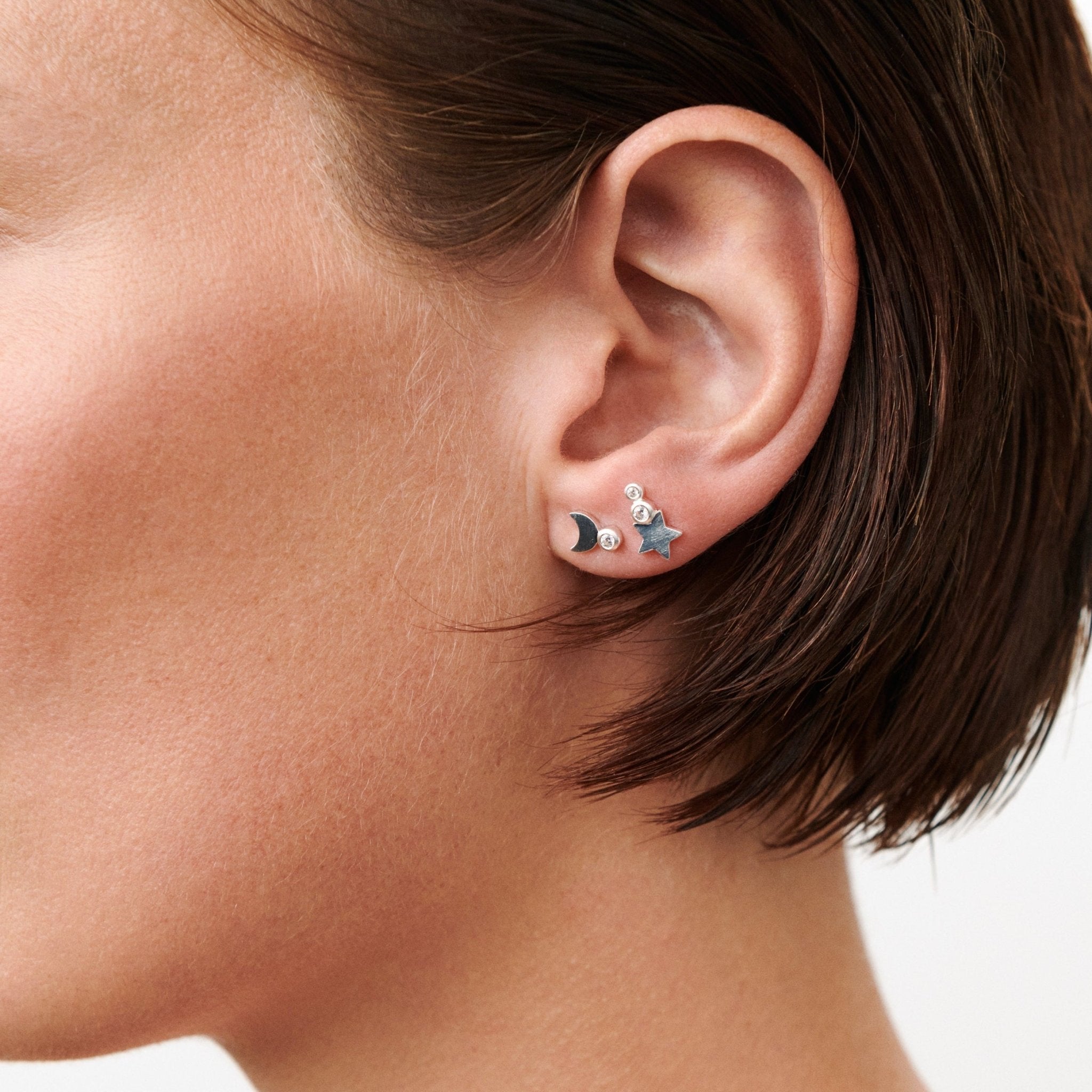 Pernille Corydon Ohrstecker Twinkle, vergoldet