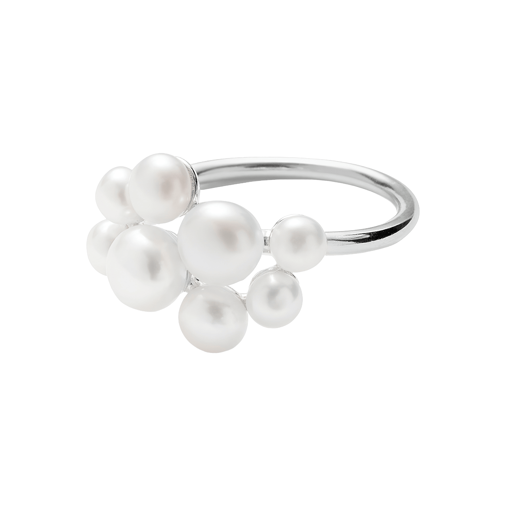 Pernille Corydon Ring Blossom, Silber