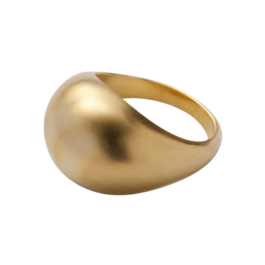 Pernille Corydon Ring Echo, vergoldet