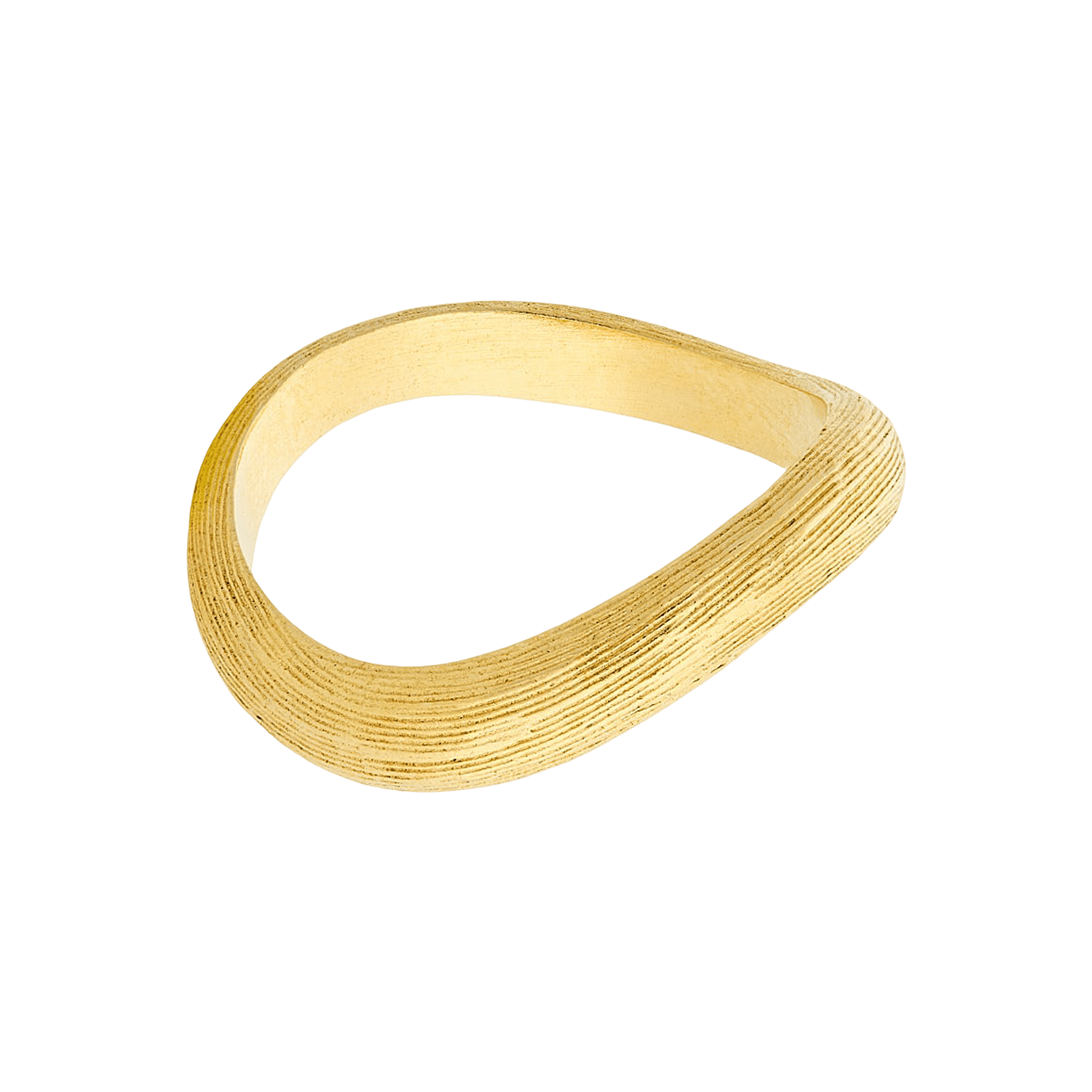 Pernille Corydon Ring Elva, vergoldet