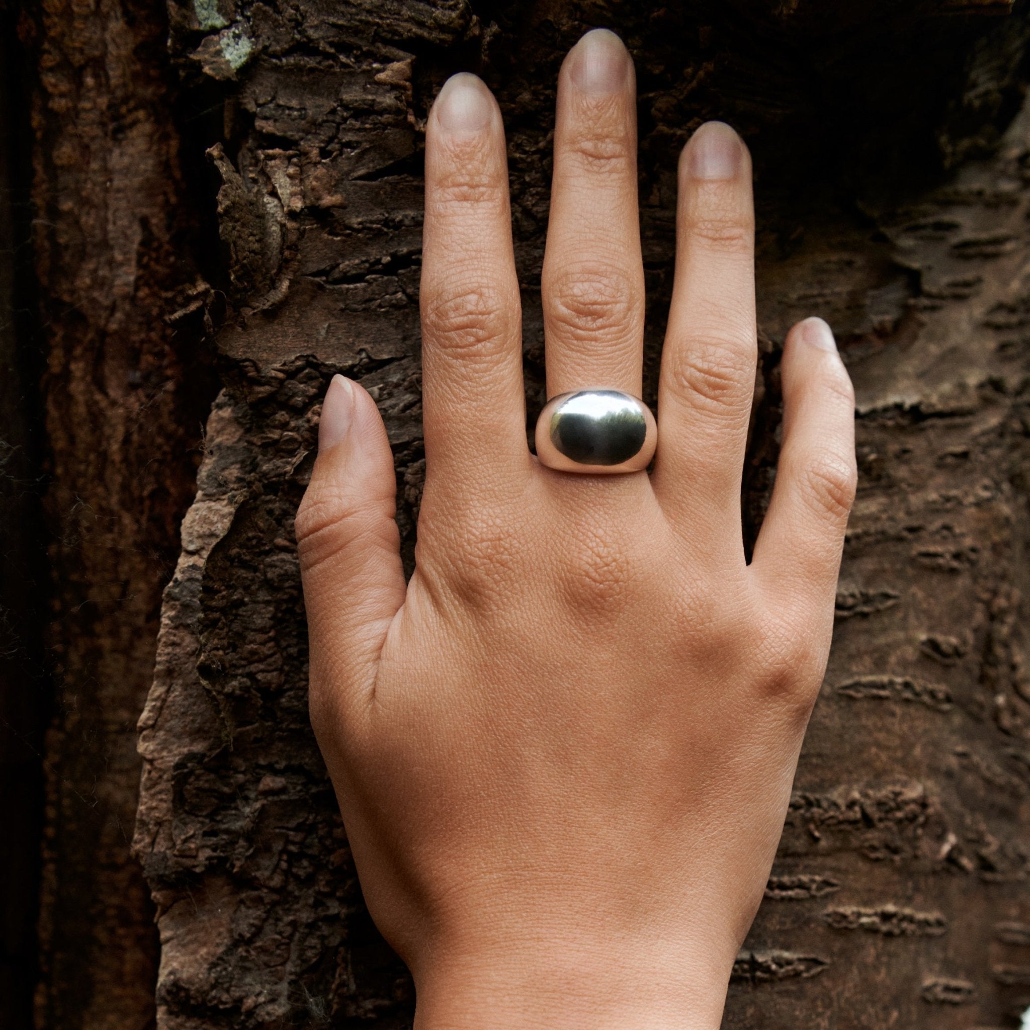 Pernille Corydon Ring Faith, versilbert