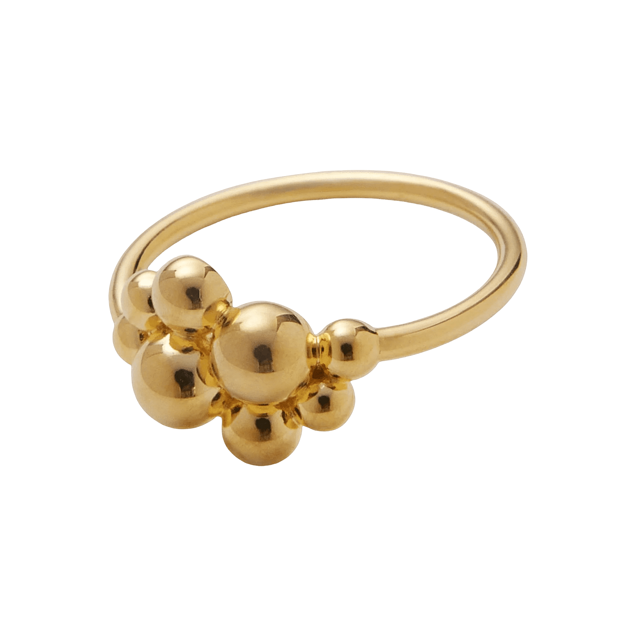 Pernille Corydon Ring Pebble, vergoldet