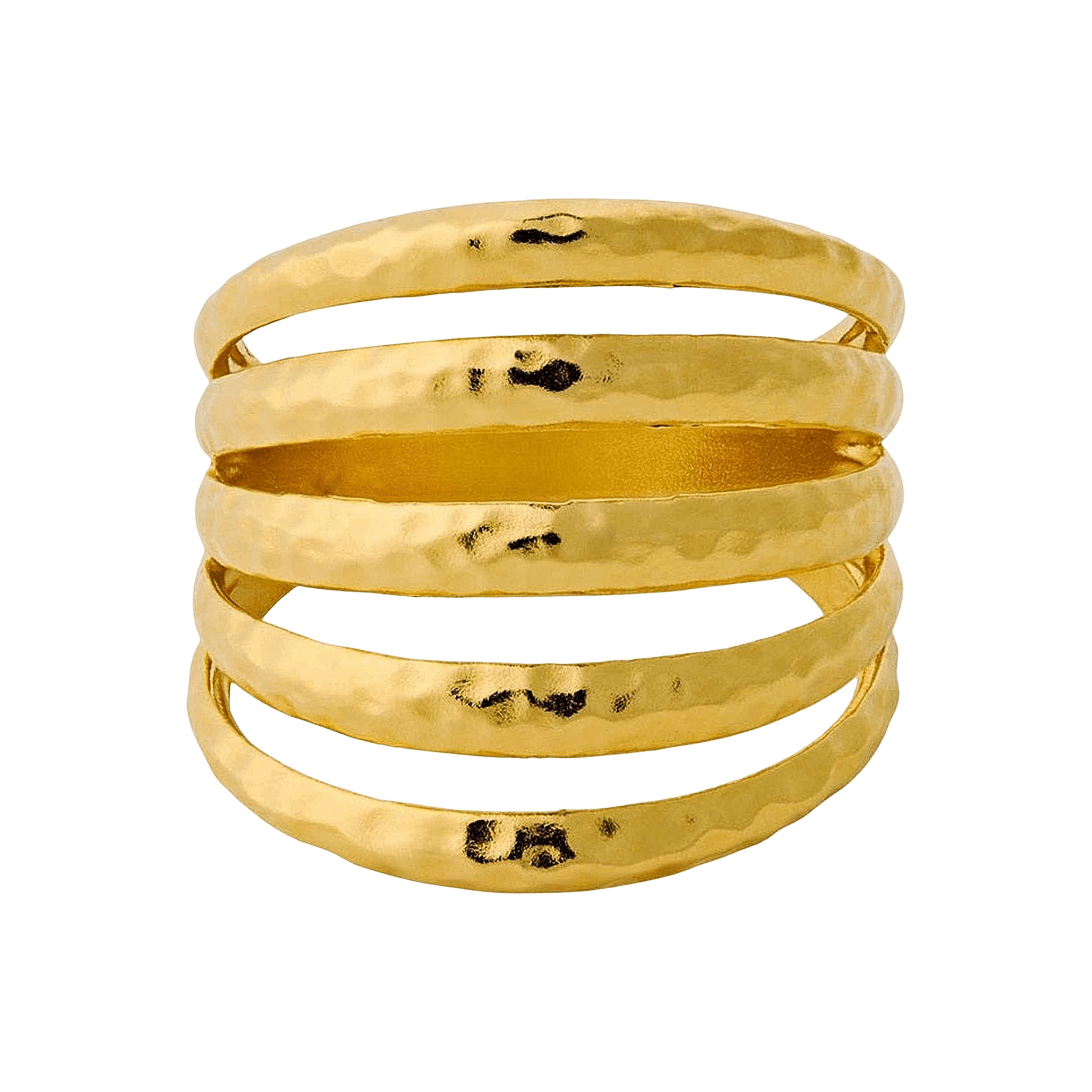 Pernille Corydon Ring Poetry, vergoldet