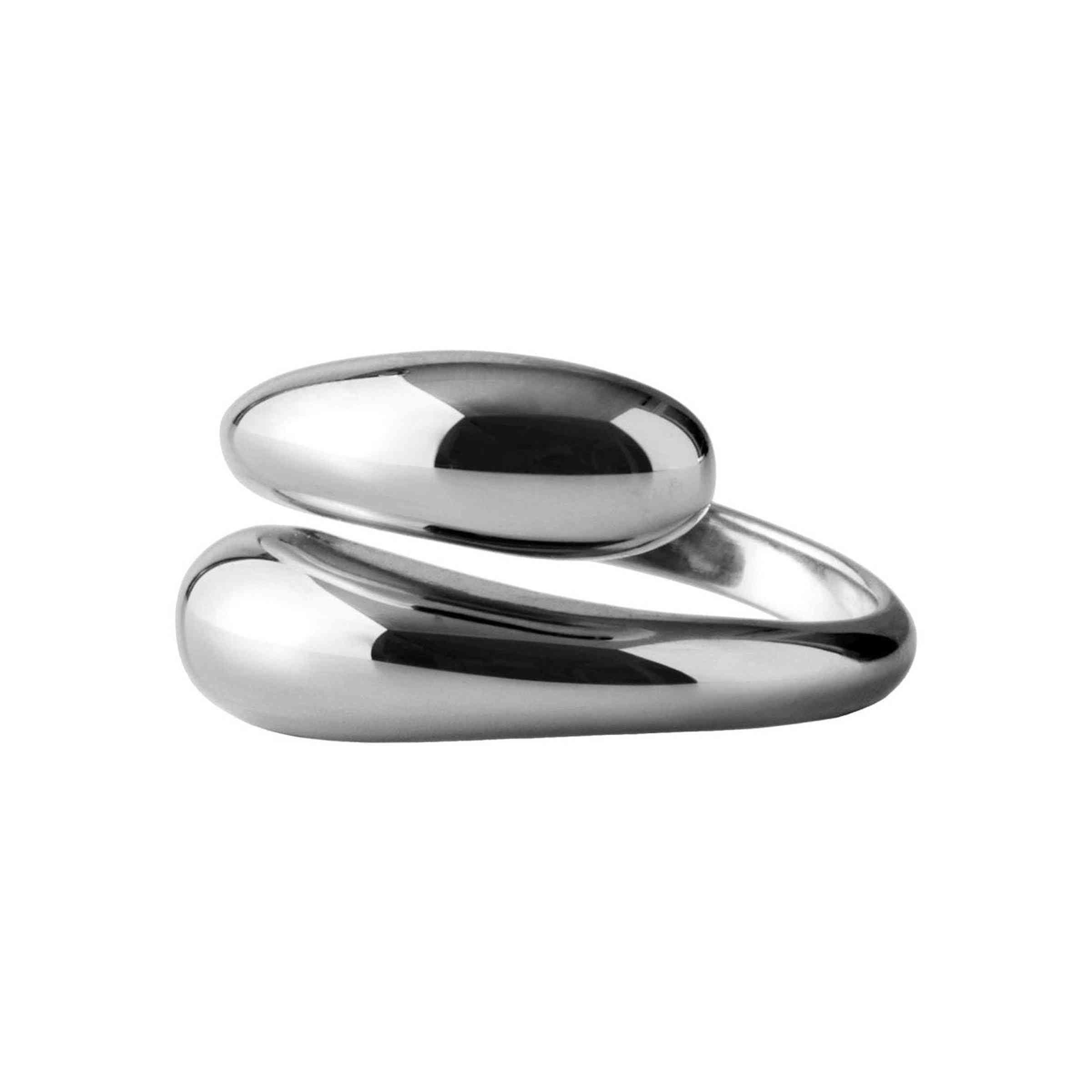 Pernille Corydon Ring Rain, Silber