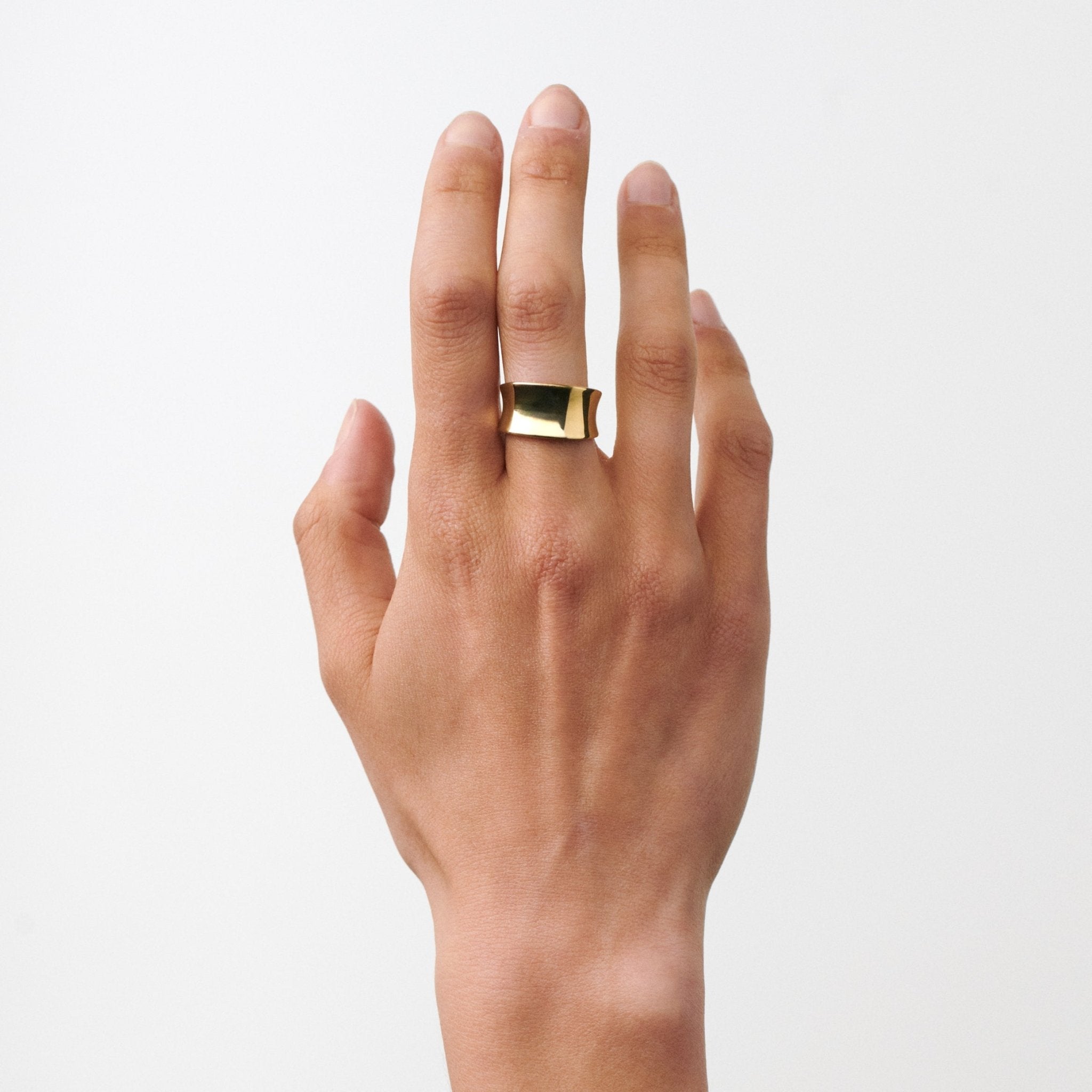 Pernille Corydon Ring Reflection, versilbert