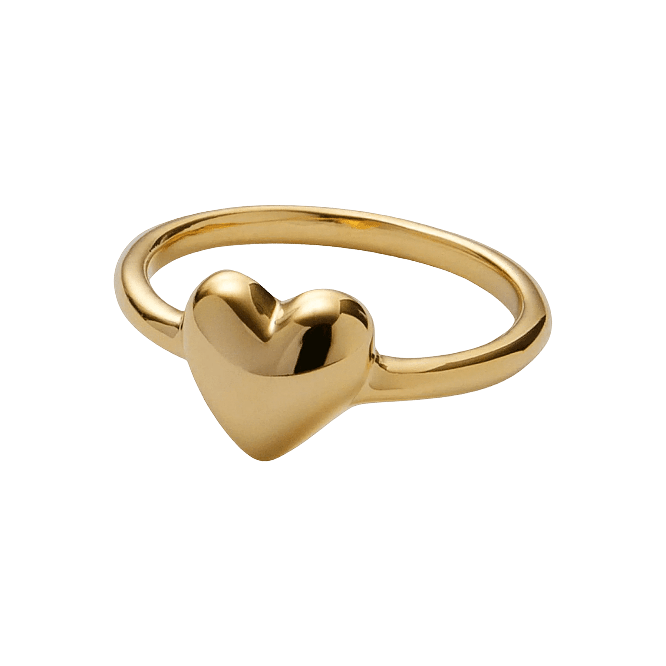 Pernille Corydon Ring Sweetheart, vergoldet