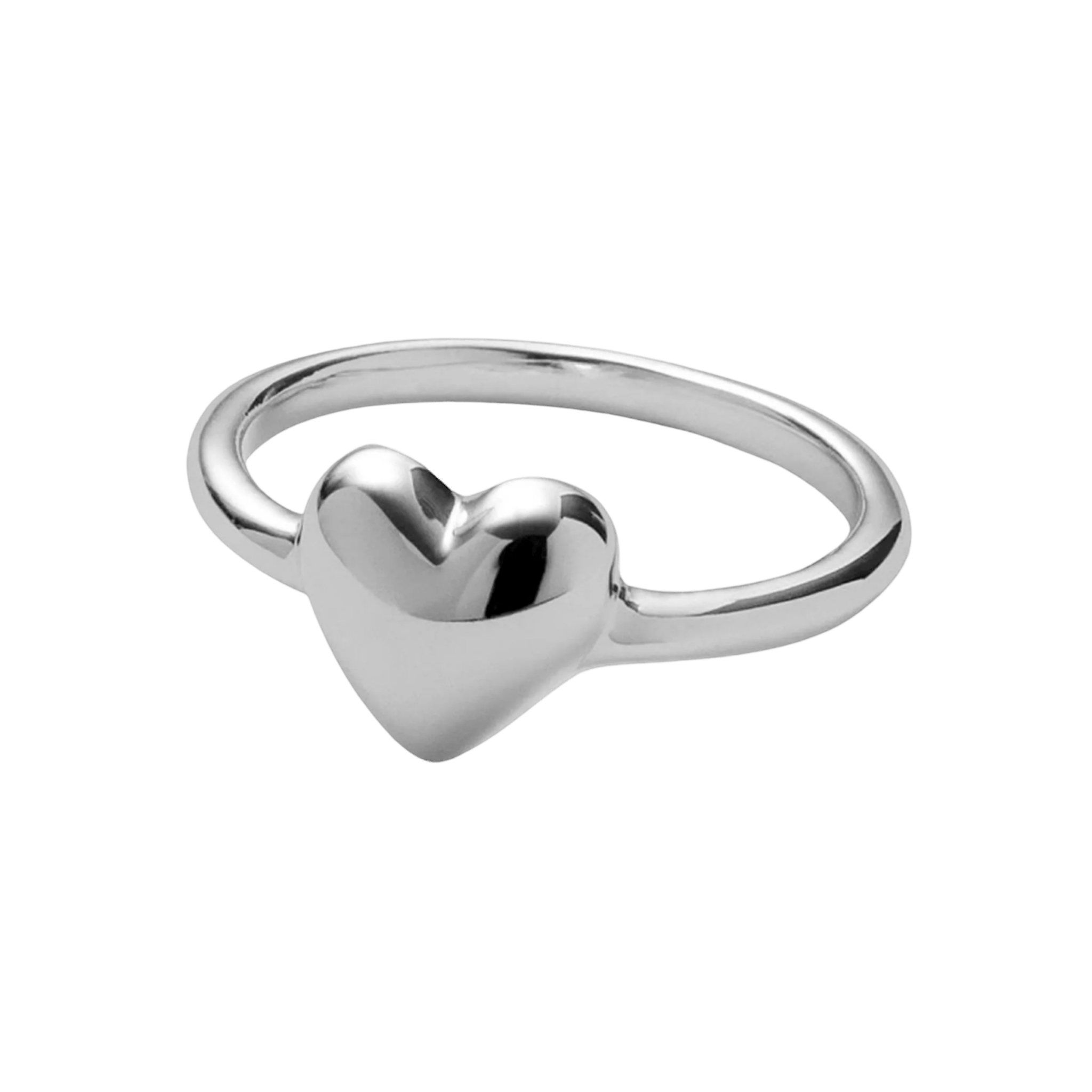 Pernille Corydon Ring Sweetheart, versilbert