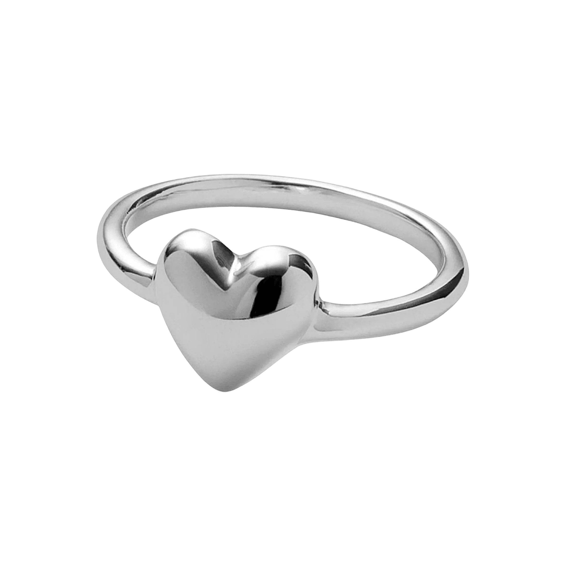 Pernille Corydon Ring Sweetheart, versilbert