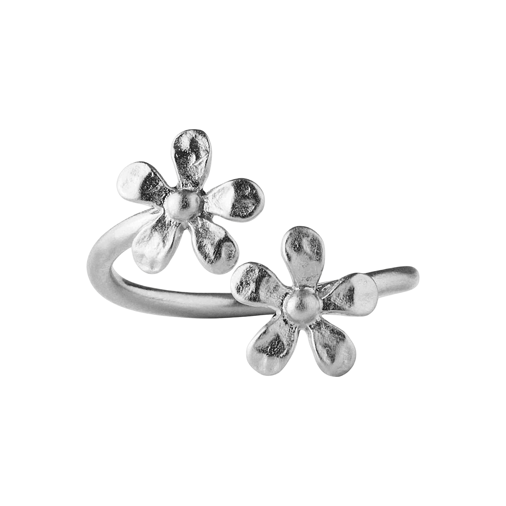 Pernille Corydon Ring Wild Poppy, Silber