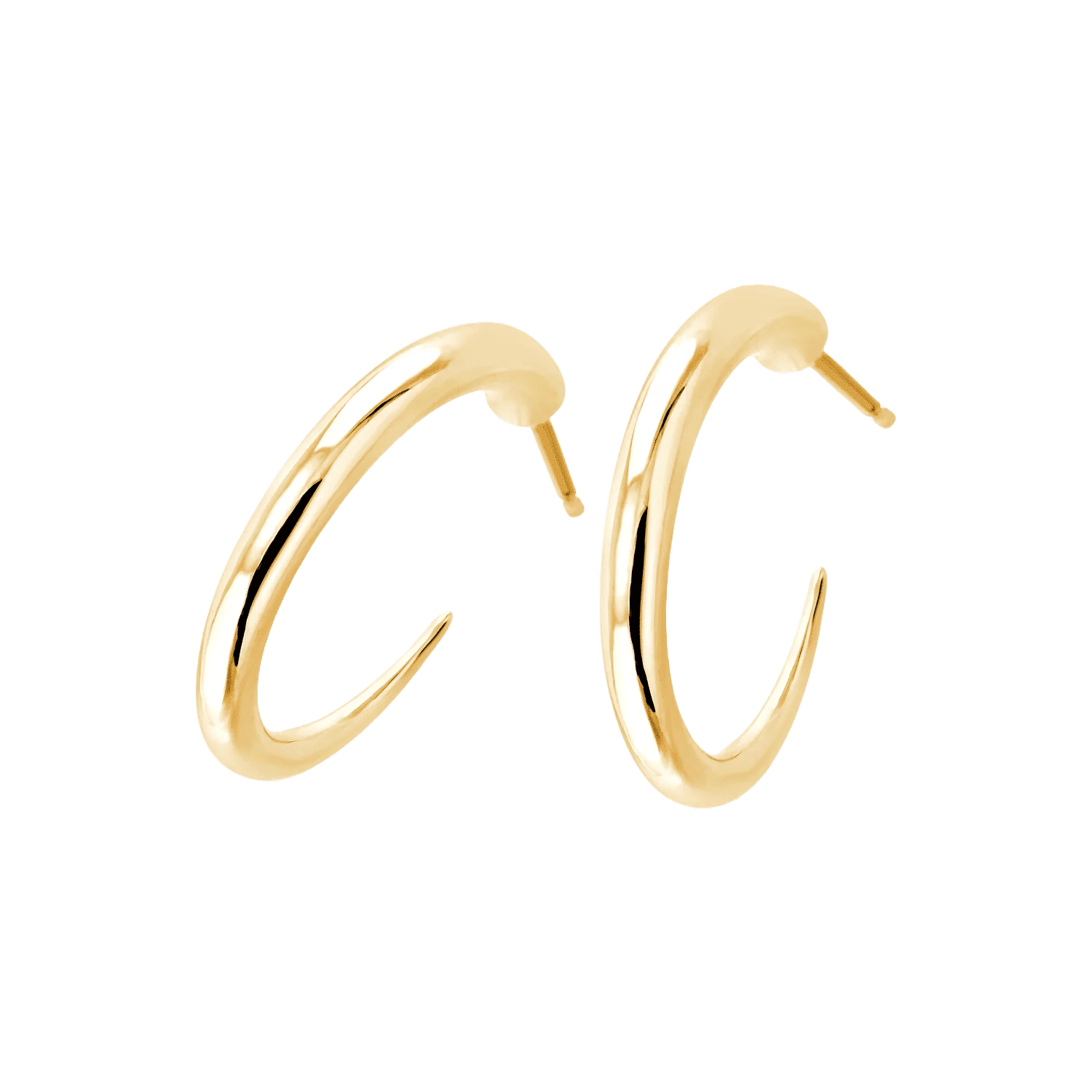 Pukka Berlin Creolen Tembo Medium Open, vergoldet