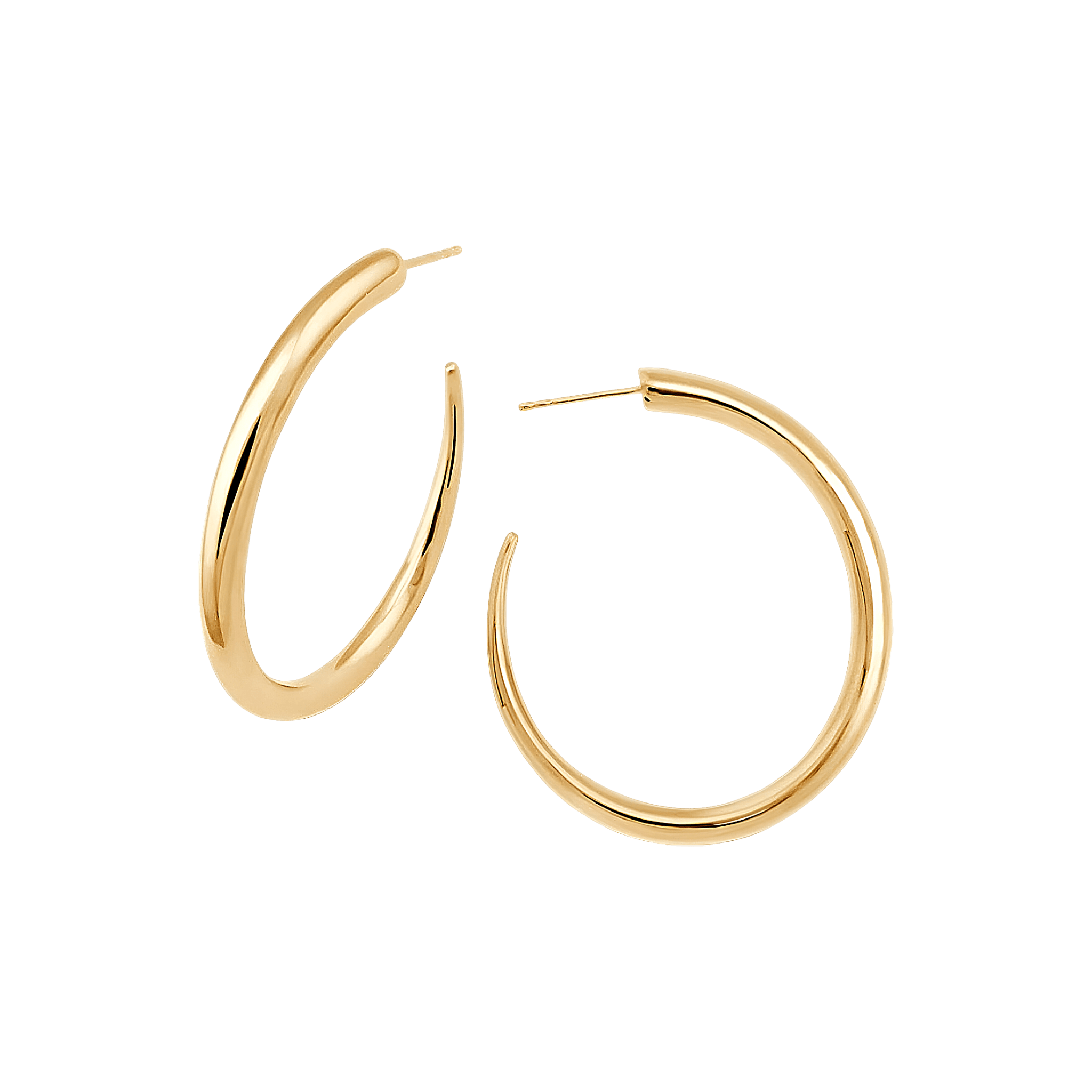 Pukka Berlin Creolen Tembo Open, vergoldet