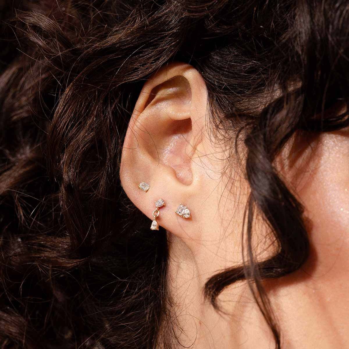 Pukka Berlin Piercing Clara, 14 K Gelbgold