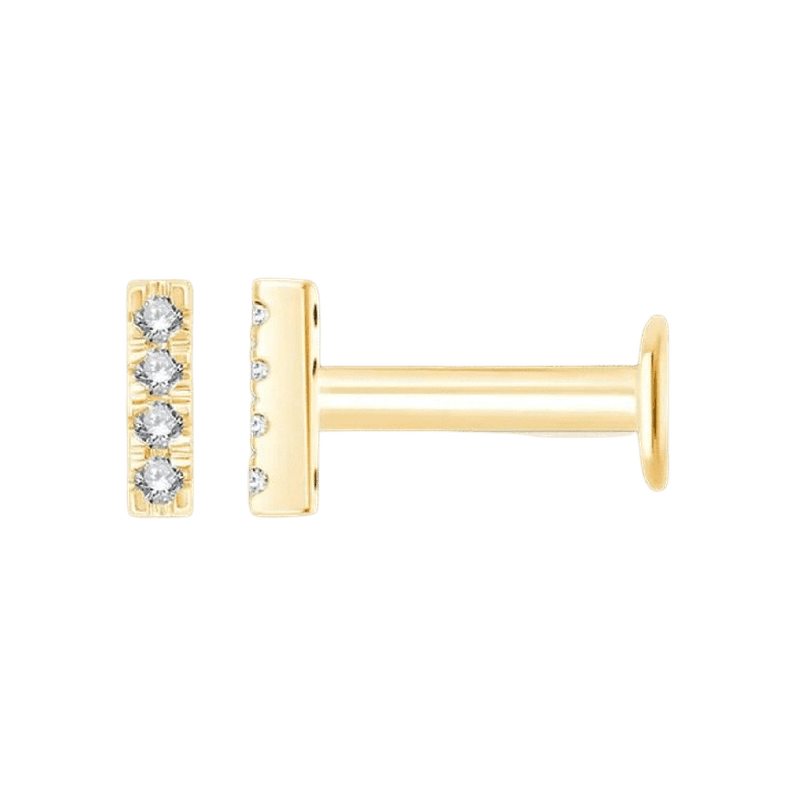 Pukka Berlin Piercing Kendall, 14 K Gelbgold